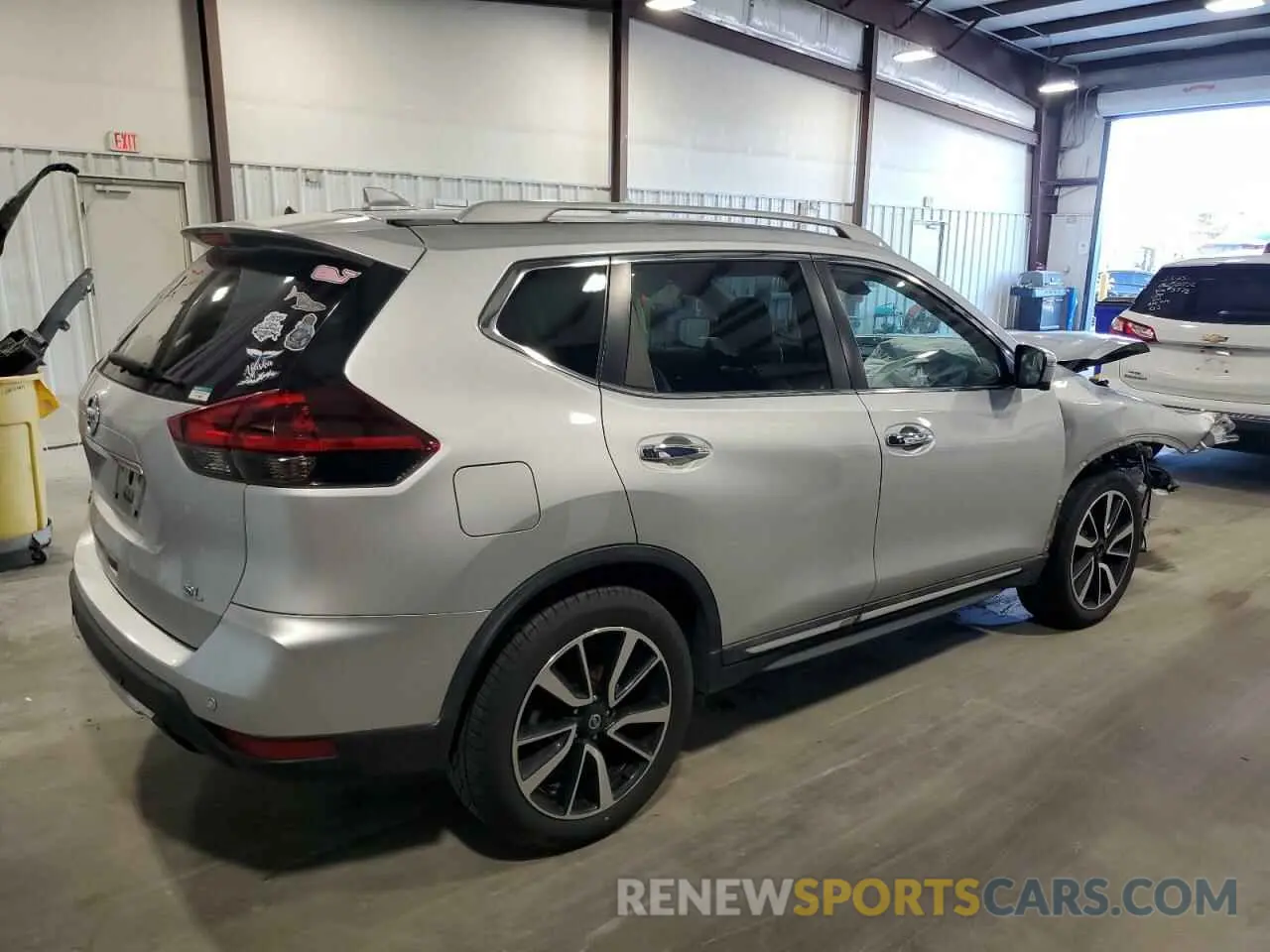 3 fotografías del automóvil dañado 5N1AT2MT2KC738374 NISSAN ROGUE 2019