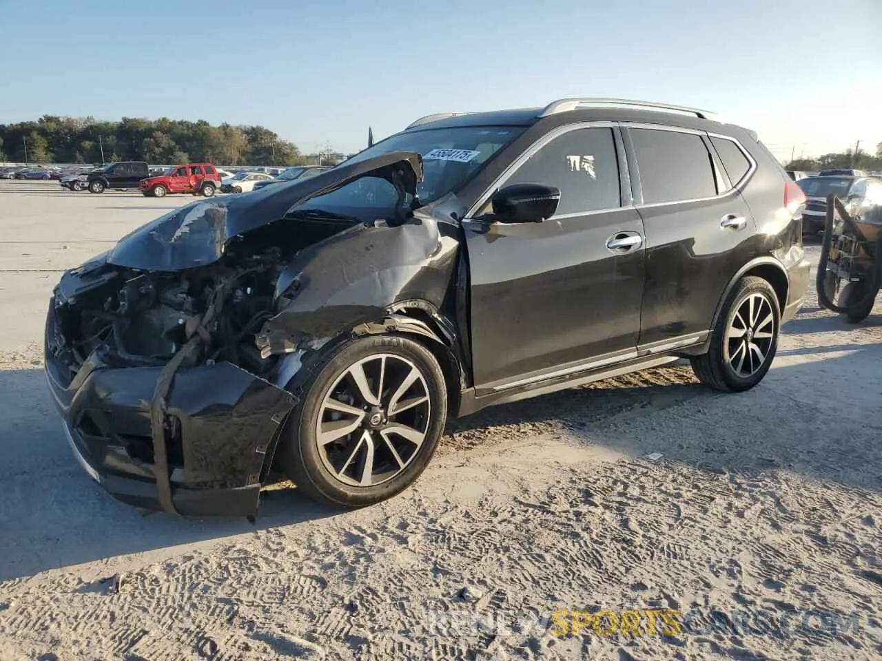 1 fotografías del automóvil dañado 5N1AT2MT2KC738858 NISSAN ROGUE 2019