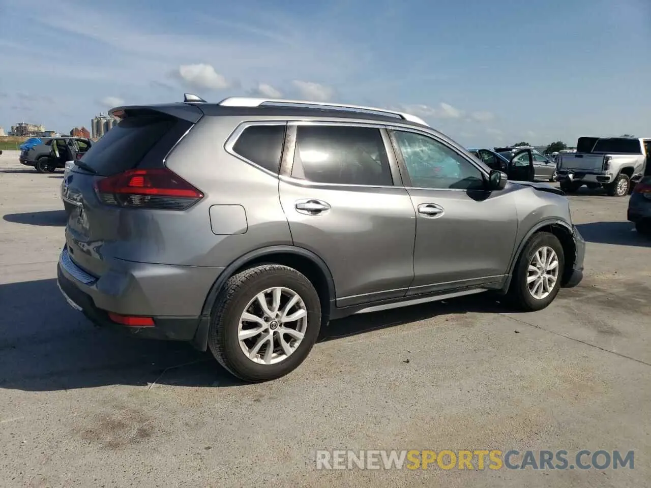 3 fotografías del automóvil dañado 5N1AT2MT2KC797022 NISSAN ROGUE 2019