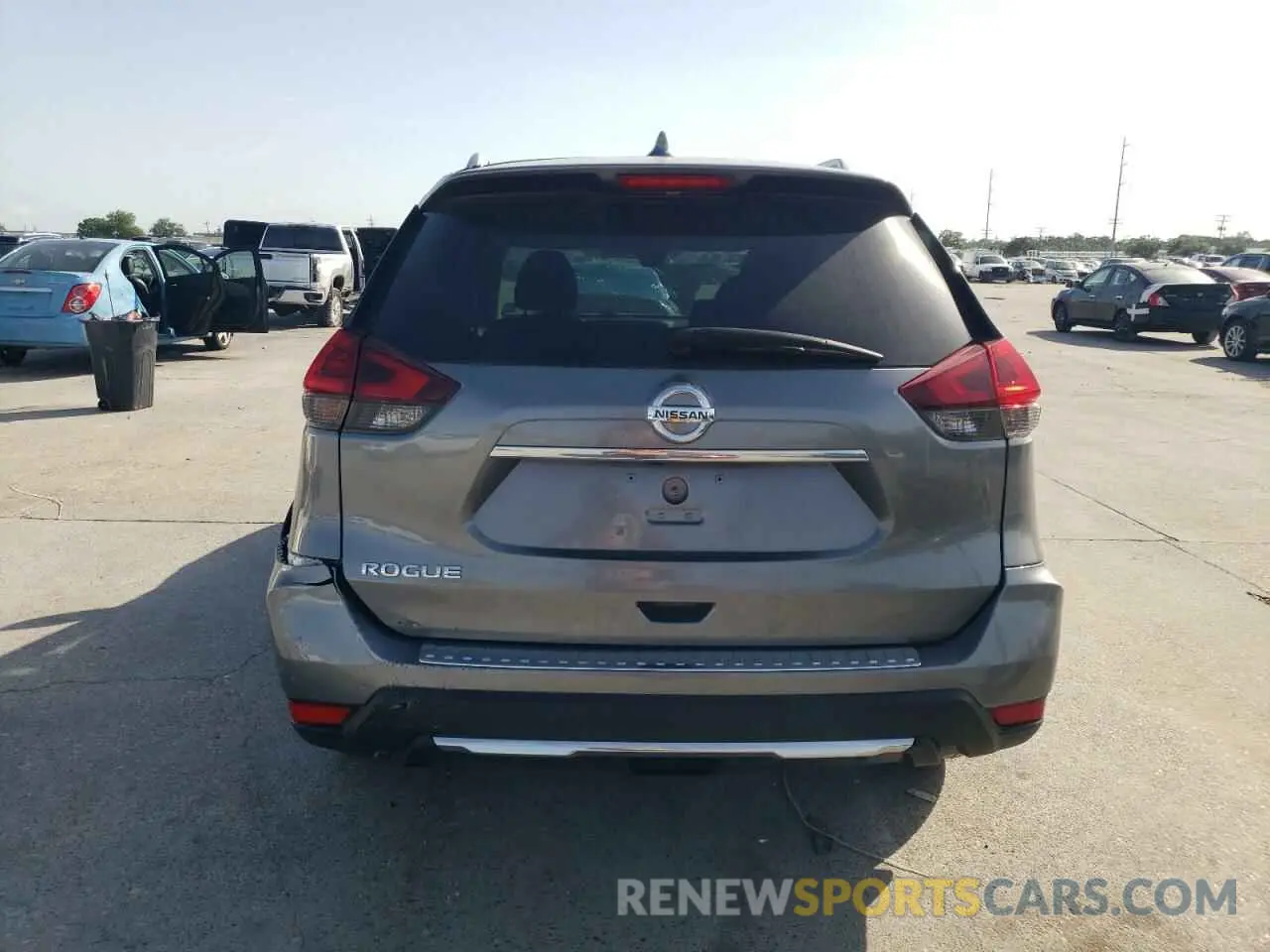 6 fotografías del automóvil dañado 5N1AT2MT2KC797022 NISSAN ROGUE 2019