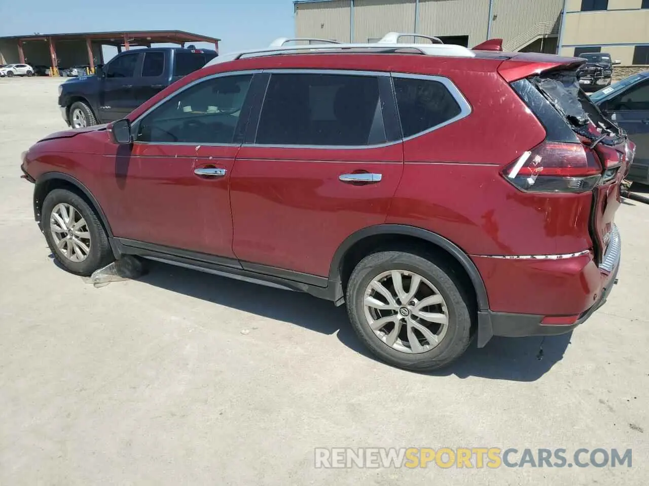 2 fotografías del automóvil dañado 5N1AT2MT2KC798154 NISSAN ROGUE 2019