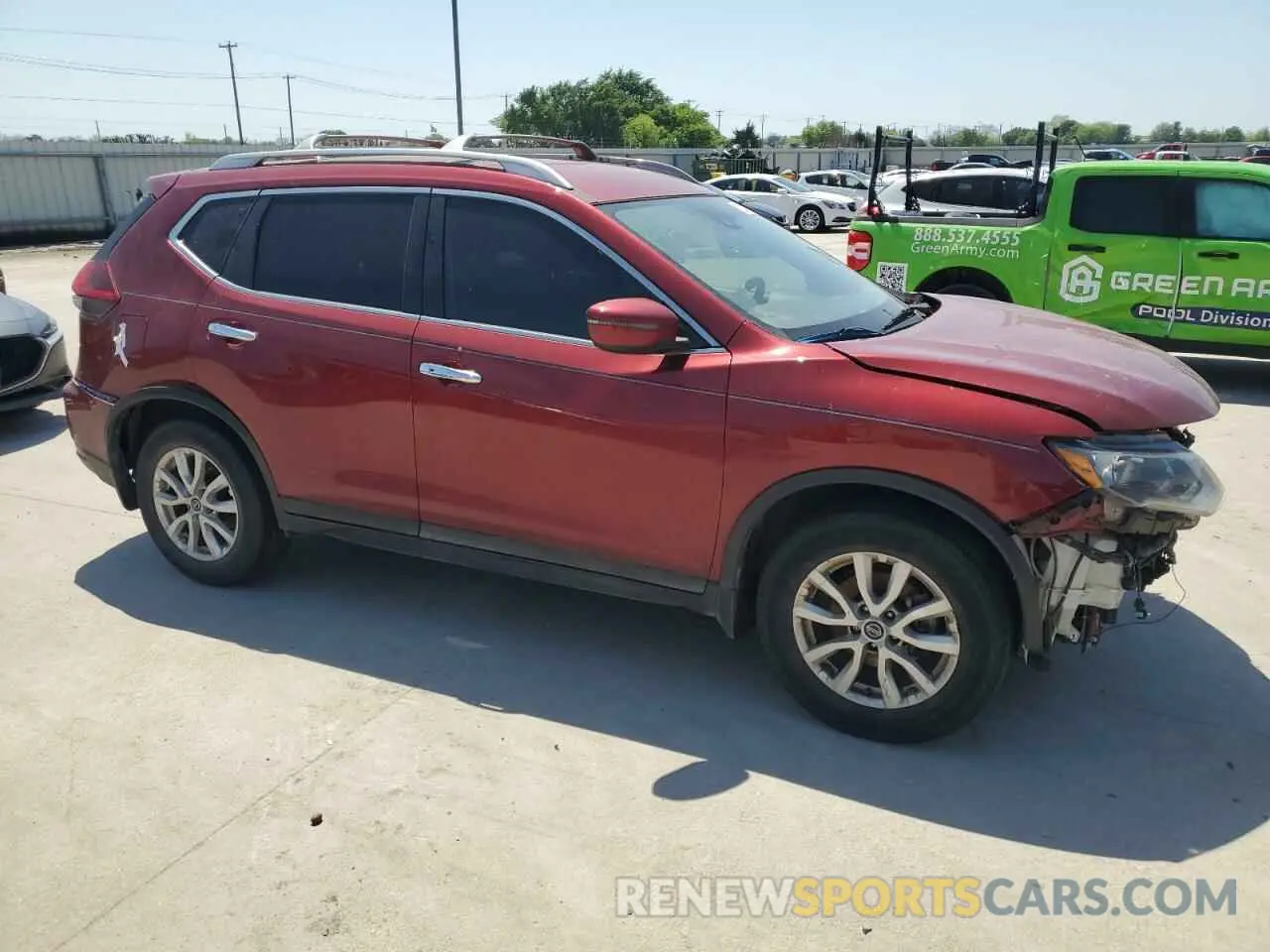 4 fotografías del automóvil dañado 5N1AT2MT2KC798154 NISSAN ROGUE 2019