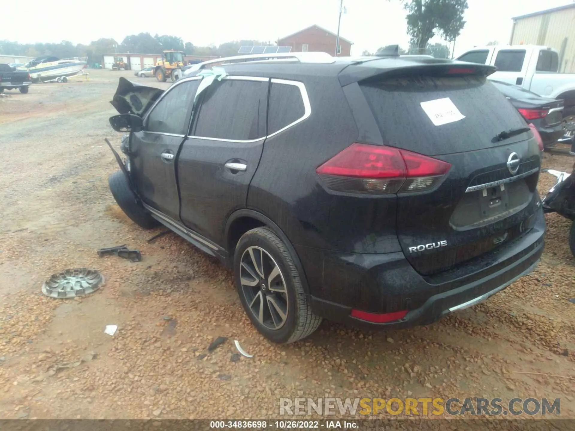 3 fotografías del automóvil dañado 5N1AT2MT2KC817219 NISSAN ROGUE 2019