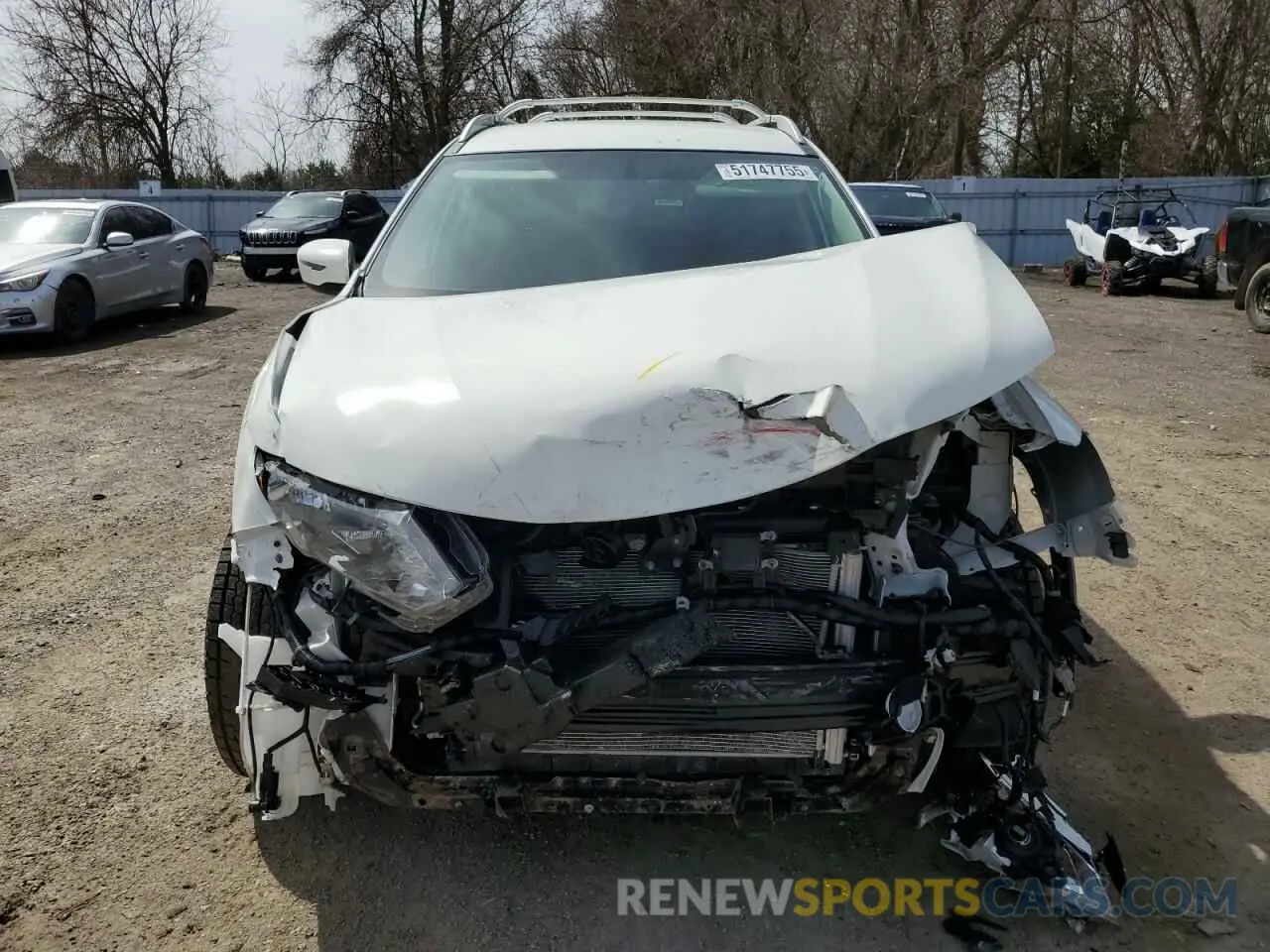 5 fotografías del automóvil dañado 5N1AT2MT2KC821321 NISSAN ROGUE 2019