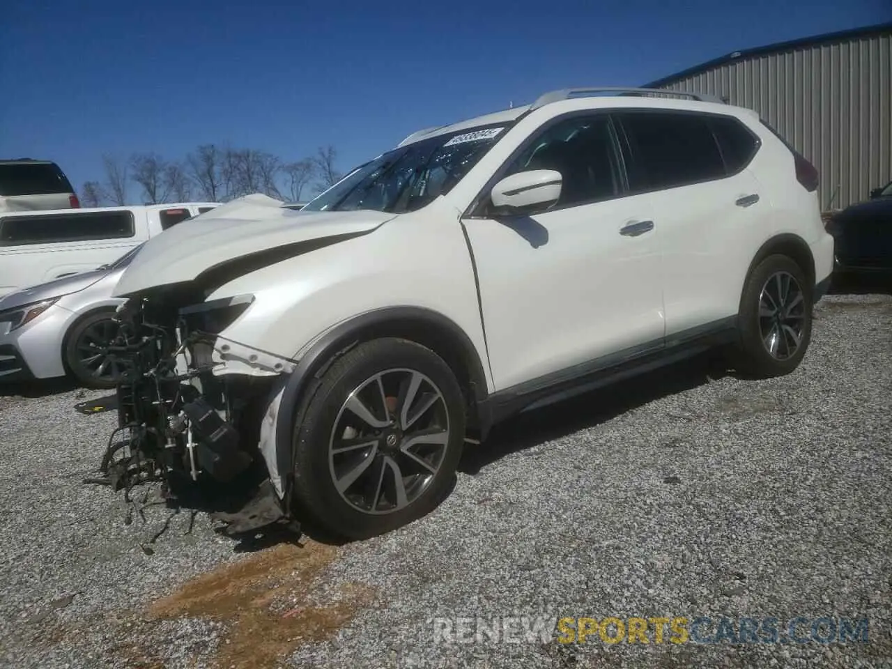 1 fotografías del automóvil dañado 5N1AT2MT2KC823845 NISSAN ROGUE 2019