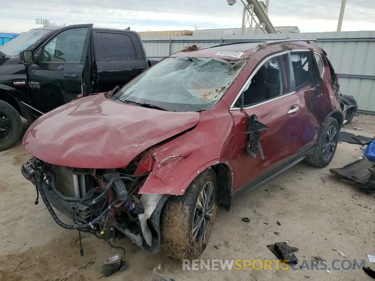 1 fotografías del automóvil dañado 5N1AT2MT2KC827832 NISSAN ROGUE 2019