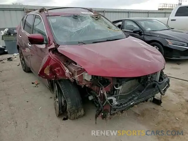11 fotografías del automóvil dañado 5N1AT2MT2KC827832 NISSAN ROGUE 2019