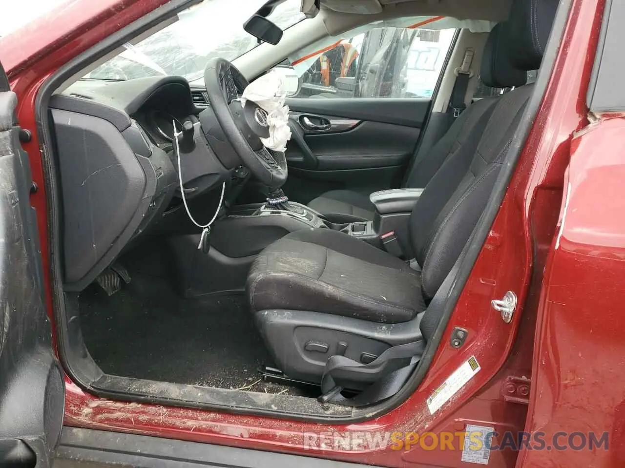 7 fotografías del automóvil dañado 5N1AT2MT2KC827832 NISSAN ROGUE 2019