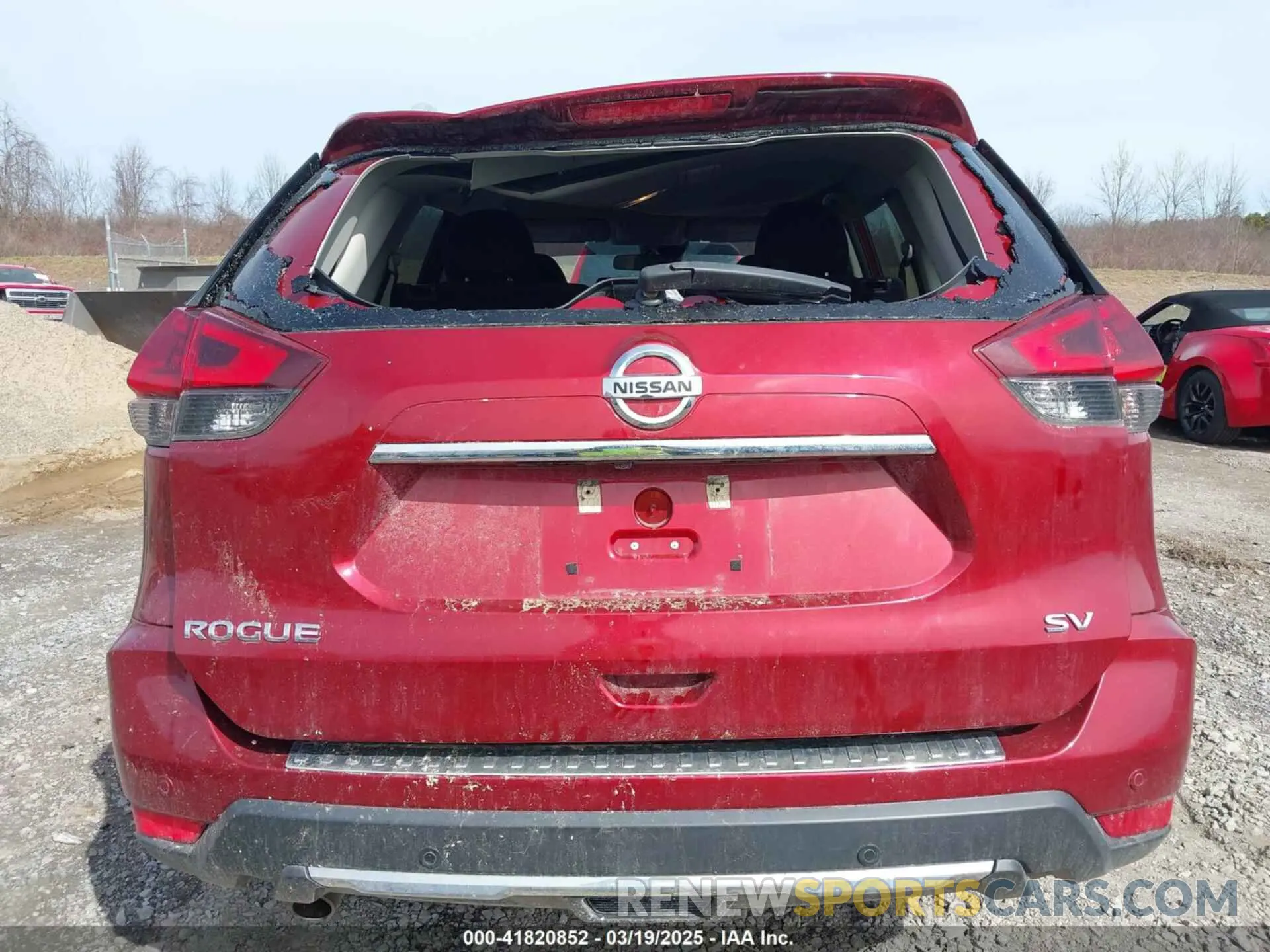 16 fotografías del automóvil dañado 5N1AT2MT3KC709806 NISSAN ROGUE 2019