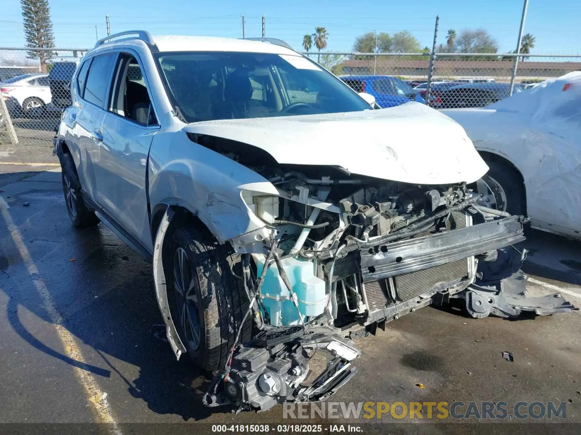 1 fotografías del automóvil dañado 5N1AT2MT3KC736441 NISSAN ROGUE 2019