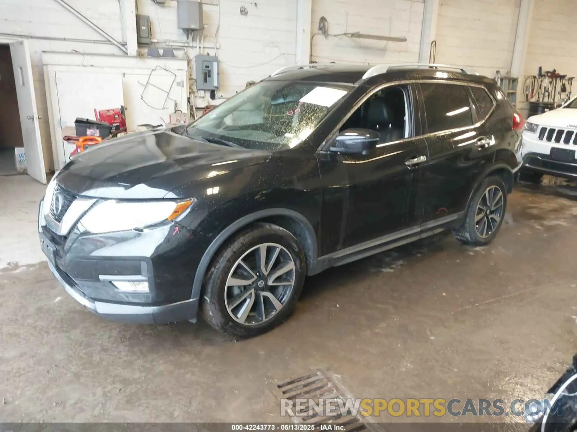 2 fotografías del automóvil dañado 5N1AT2MT3KC760027 NISSAN ROGUE 2019