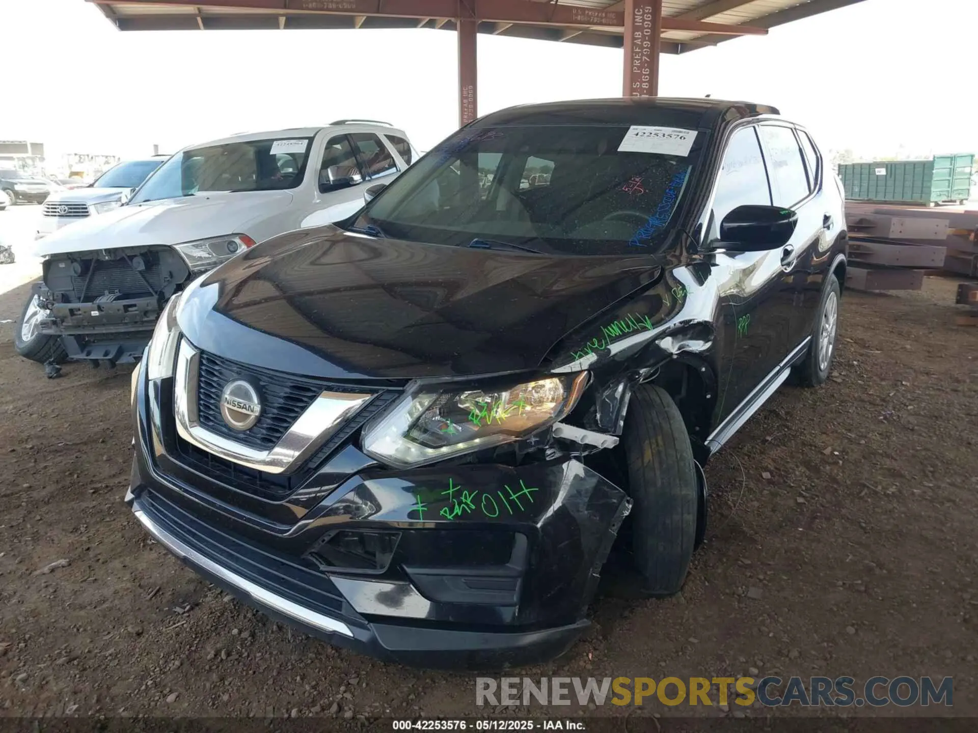 6 fotografías del automóvil dañado 5N1AT2MT3KC768693 NISSAN ROGUE 2019