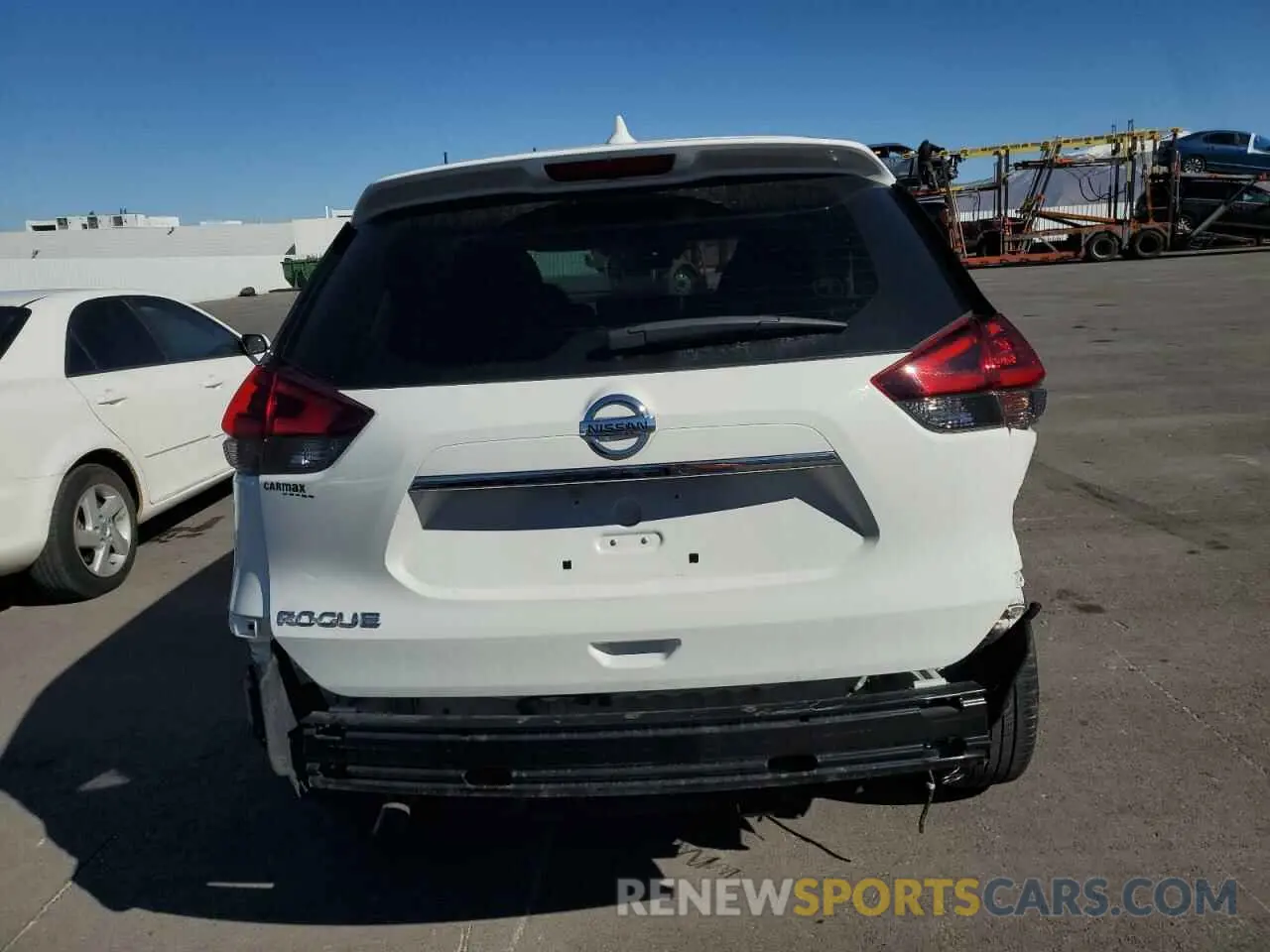 6 fotografías del automóvil dañado 5N1AT2MT3KC782920 NISSAN ROGUE 2019