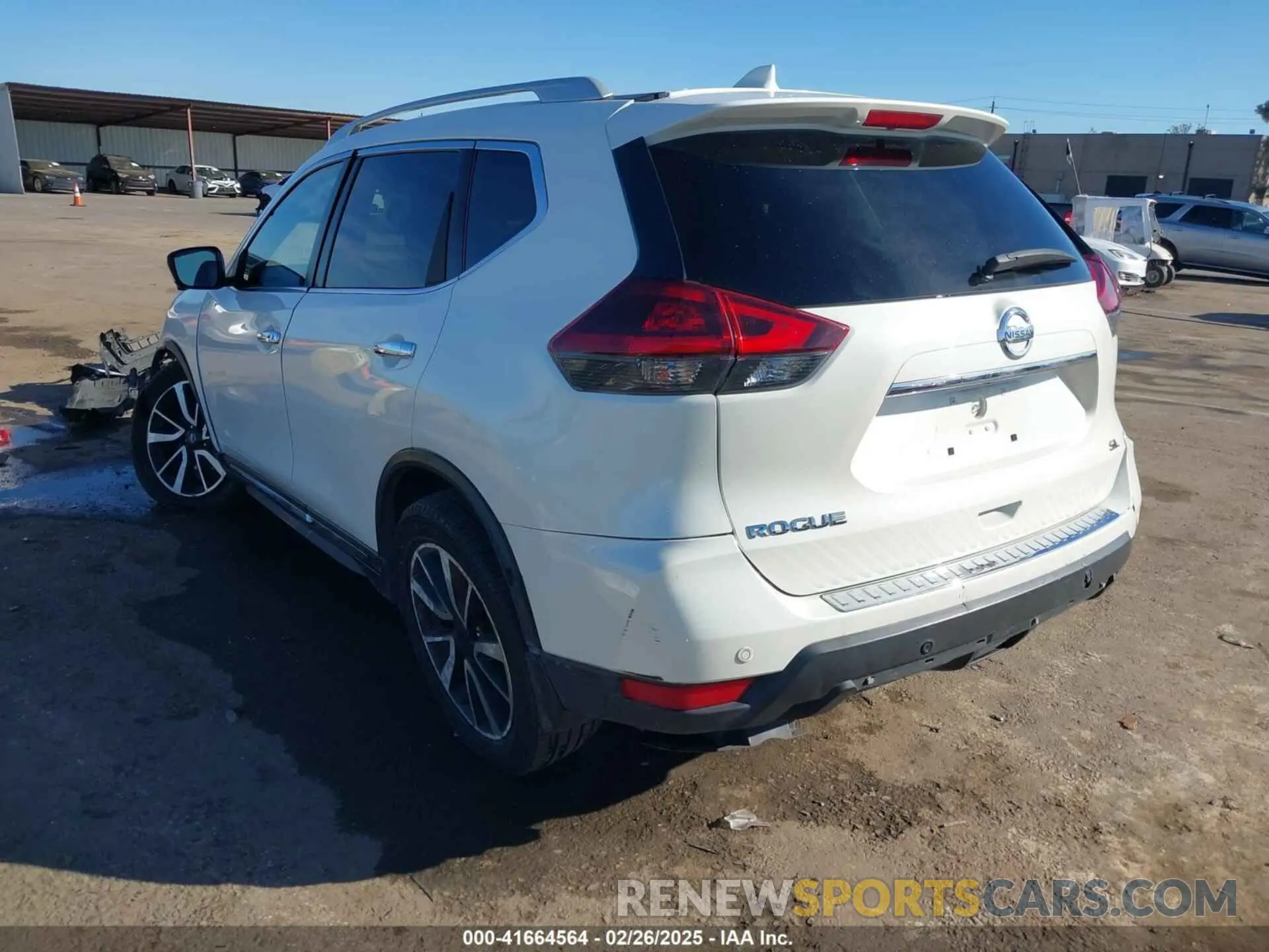 3 fotografías del automóvil dañado 5N1AT2MT3KC799152 NISSAN ROGUE 2019