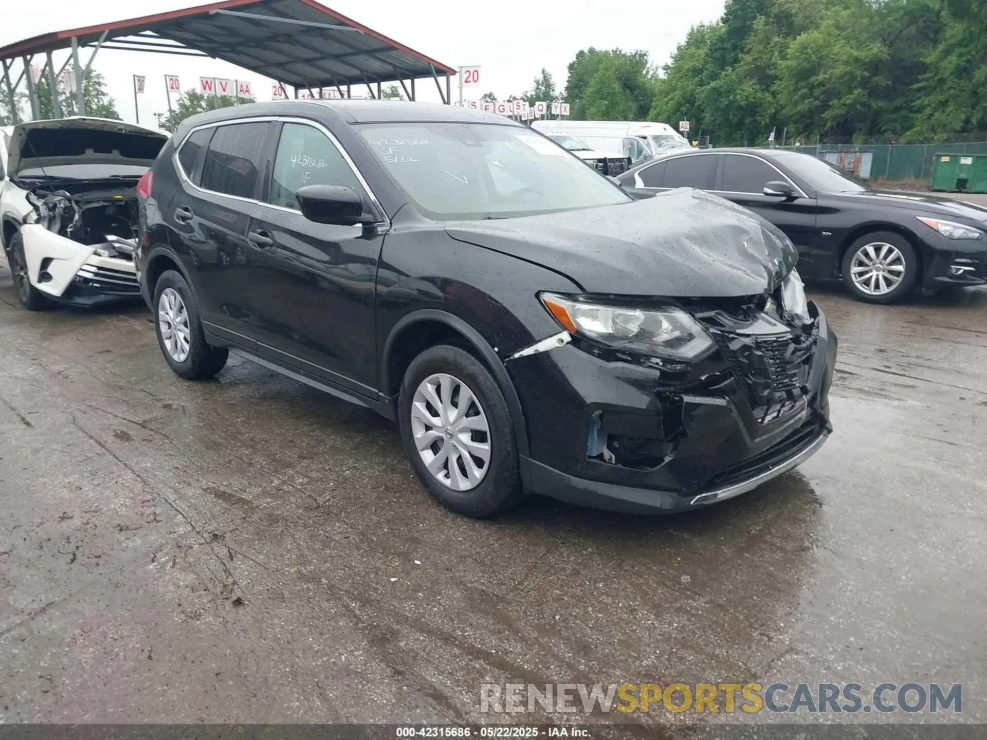 1 fotografías del automóvil dañado 5N1AT2MT3KC819335 NISSAN ROGUE 2019