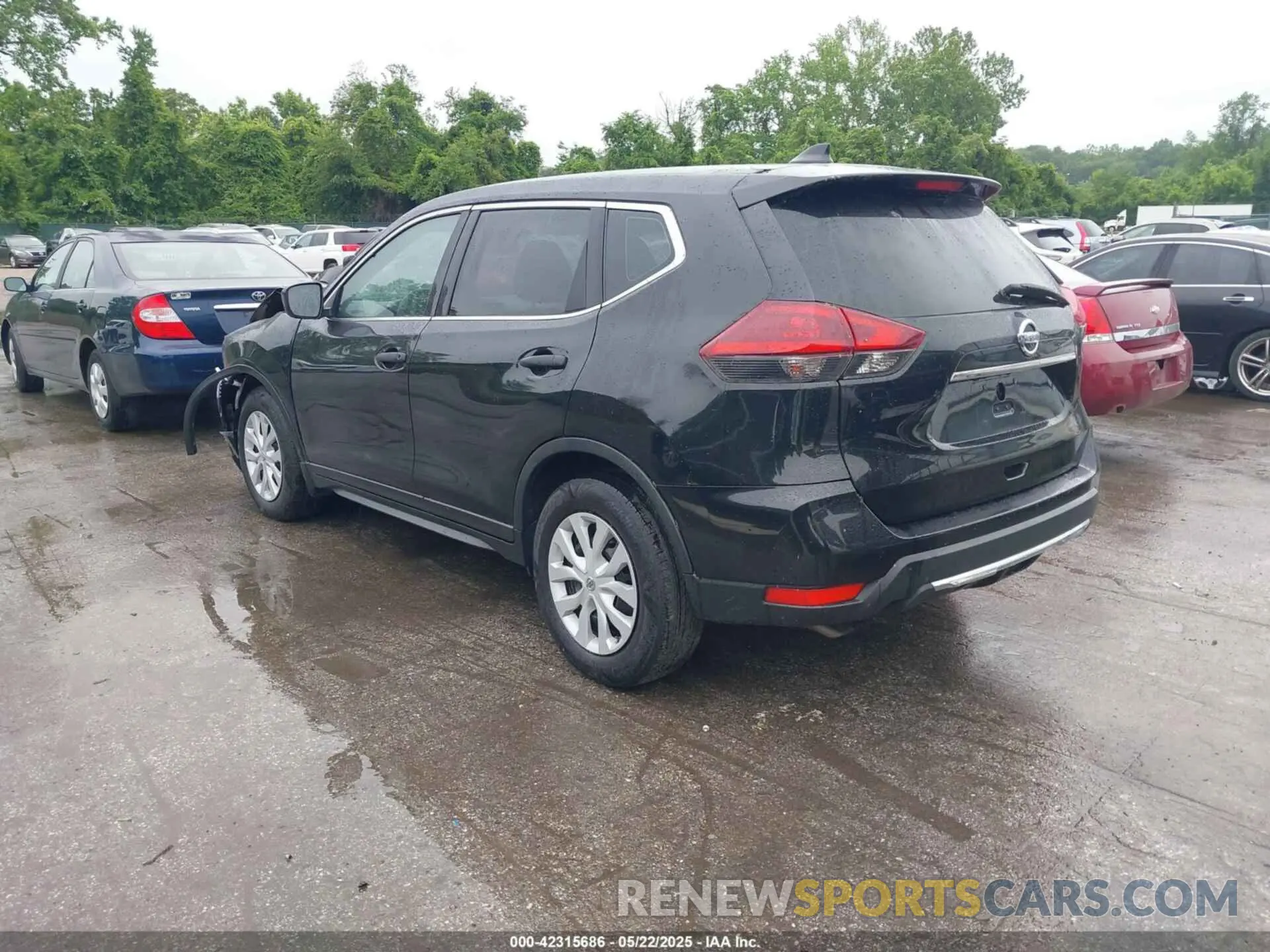 3 fotografías del automóvil dañado 5N1AT2MT3KC819335 NISSAN ROGUE 2019