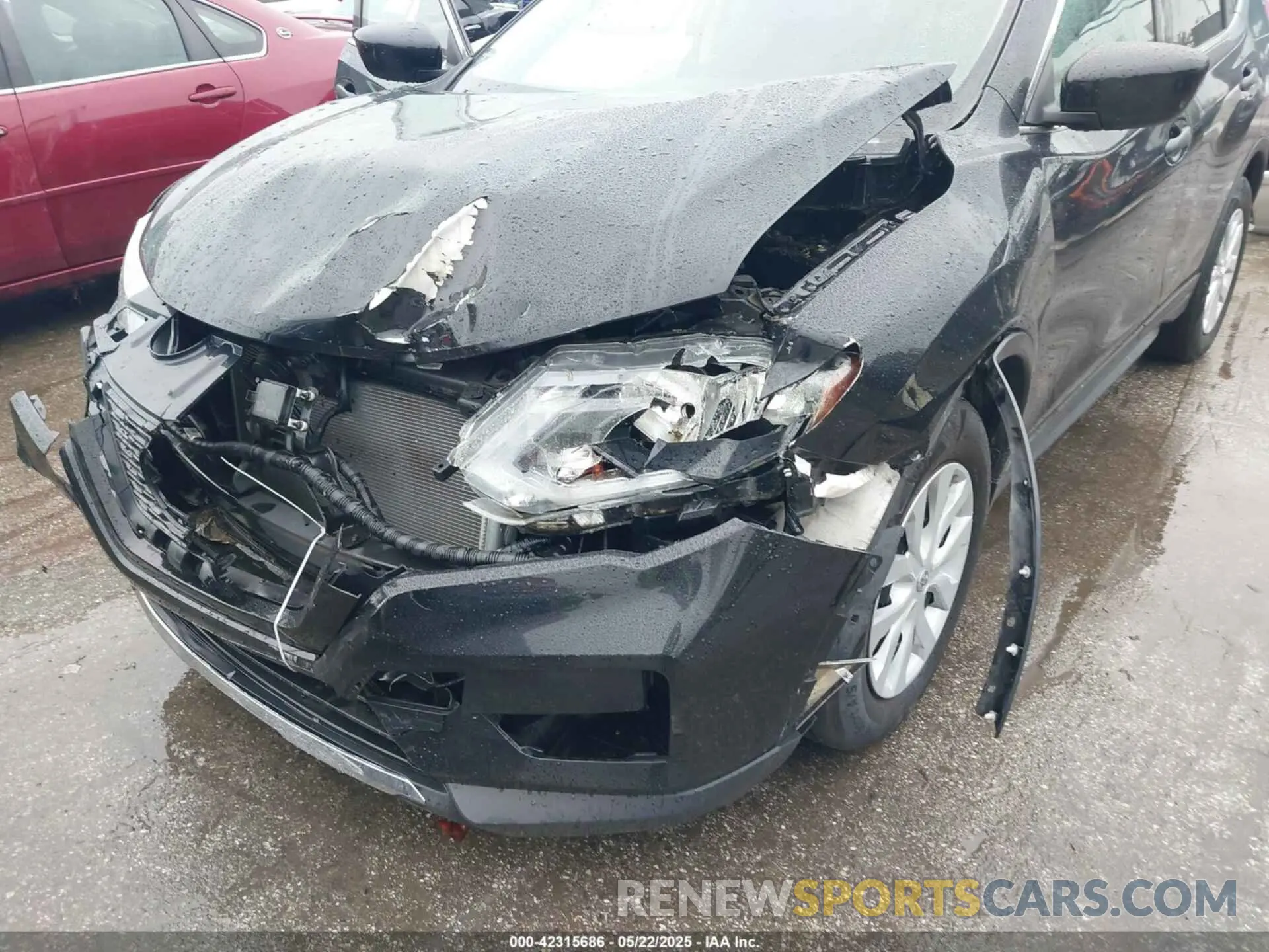 6 fotografías del automóvil dañado 5N1AT2MT3KC819335 NISSAN ROGUE 2019