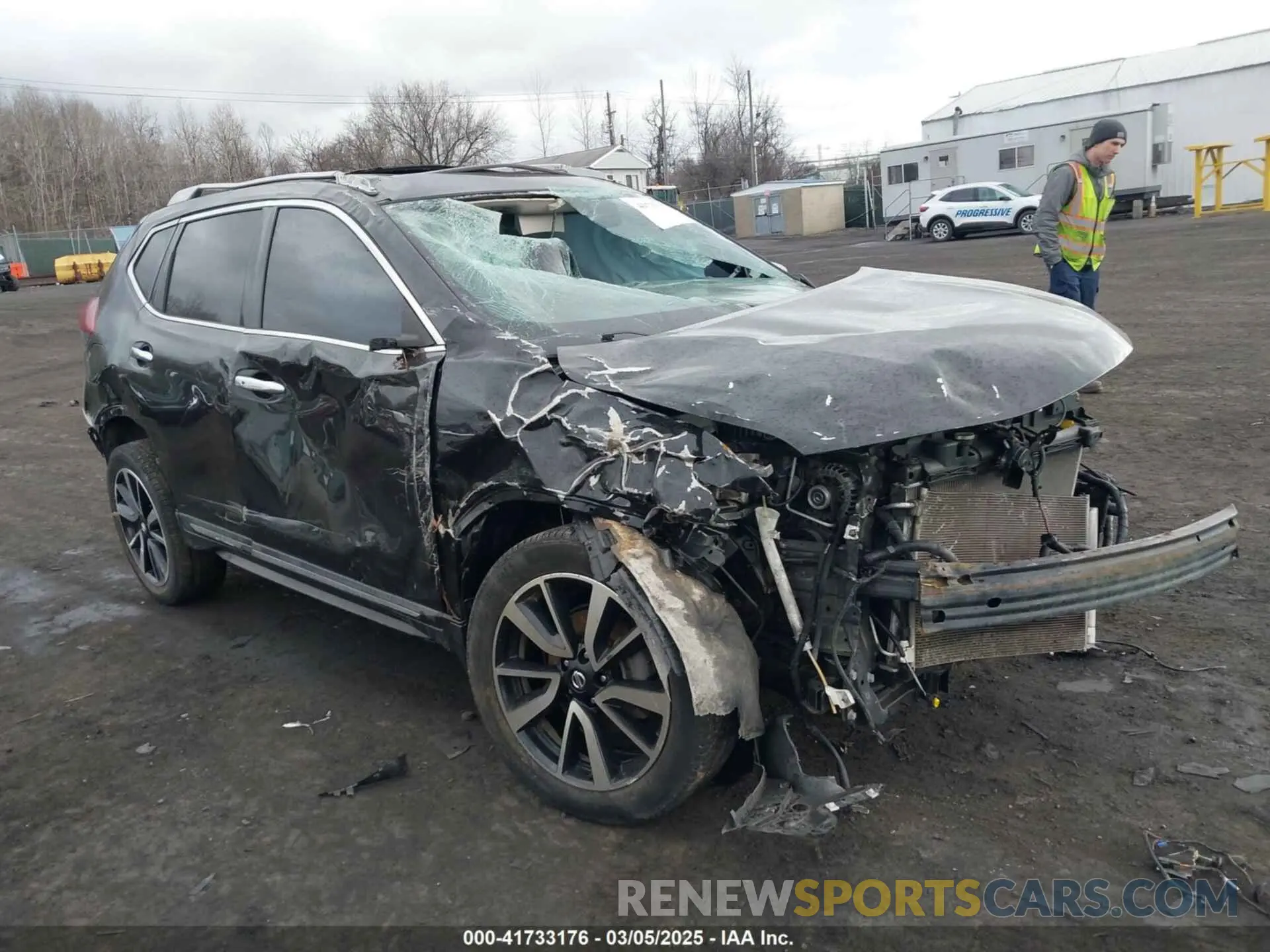 1 fotografías del automóvil dañado 5N1AT2MT3KC824826 NISSAN ROGUE 2019
