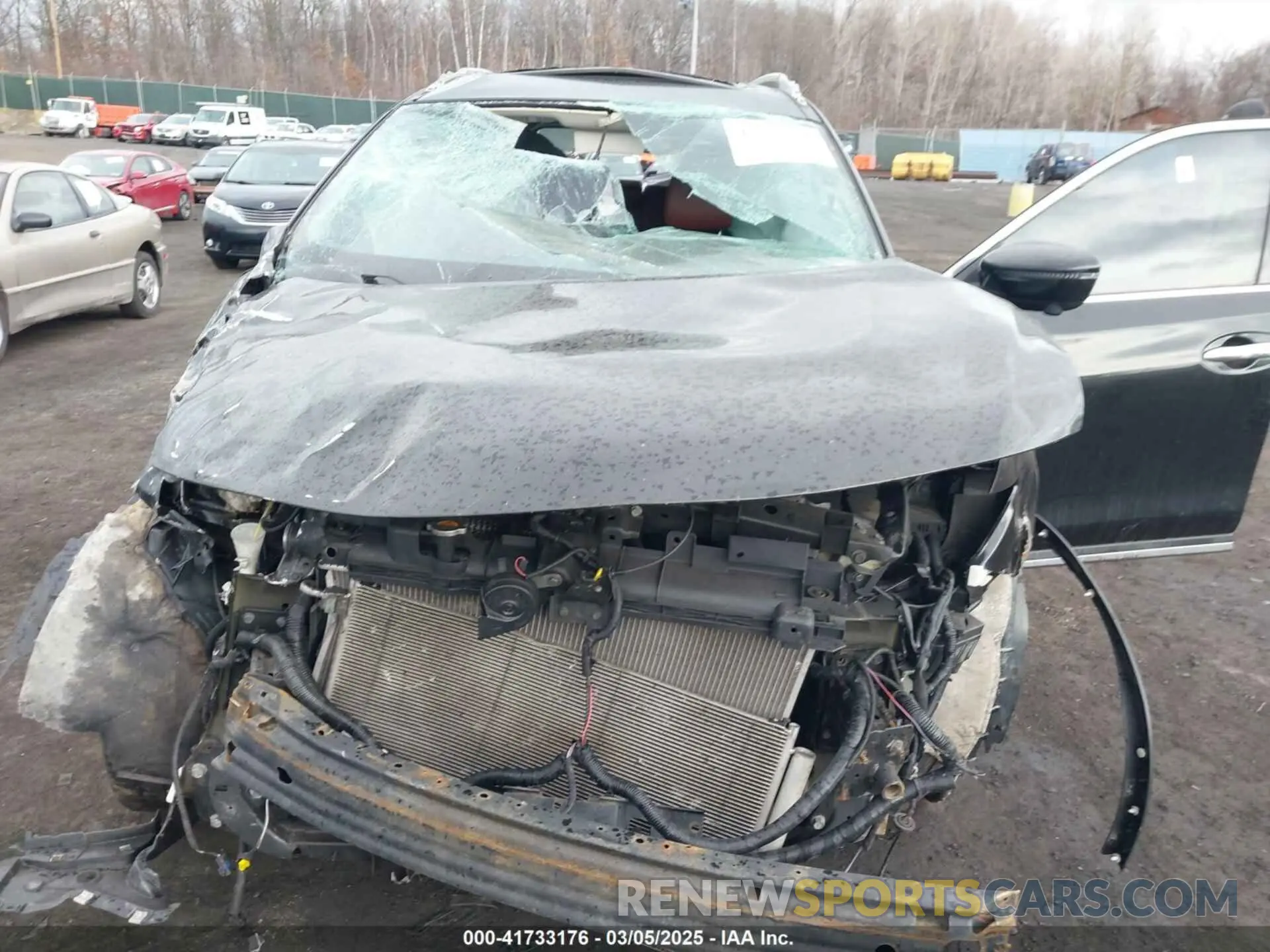 6 fotografías del automóvil dañado 5N1AT2MT3KC824826 NISSAN ROGUE 2019