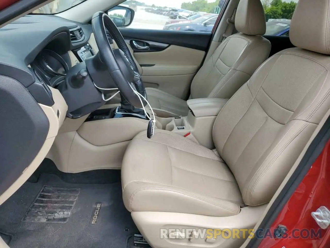7 fotografías del automóvil dañado 5N1AT2MT3KC832358 NISSAN ROGUE 2019