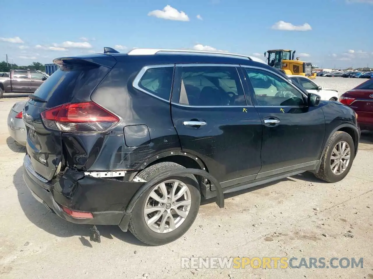 3 fotografías del automóvil dañado 5N1AT2MT3KC837320 NISSAN ROGUE 2019