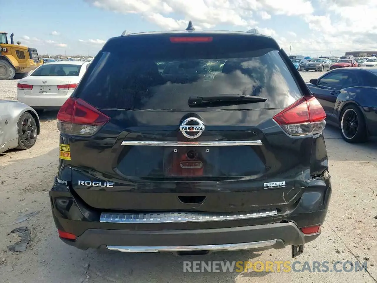 6 fotografías del automóvil dañado 5N1AT2MT3KC837320 NISSAN ROGUE 2019