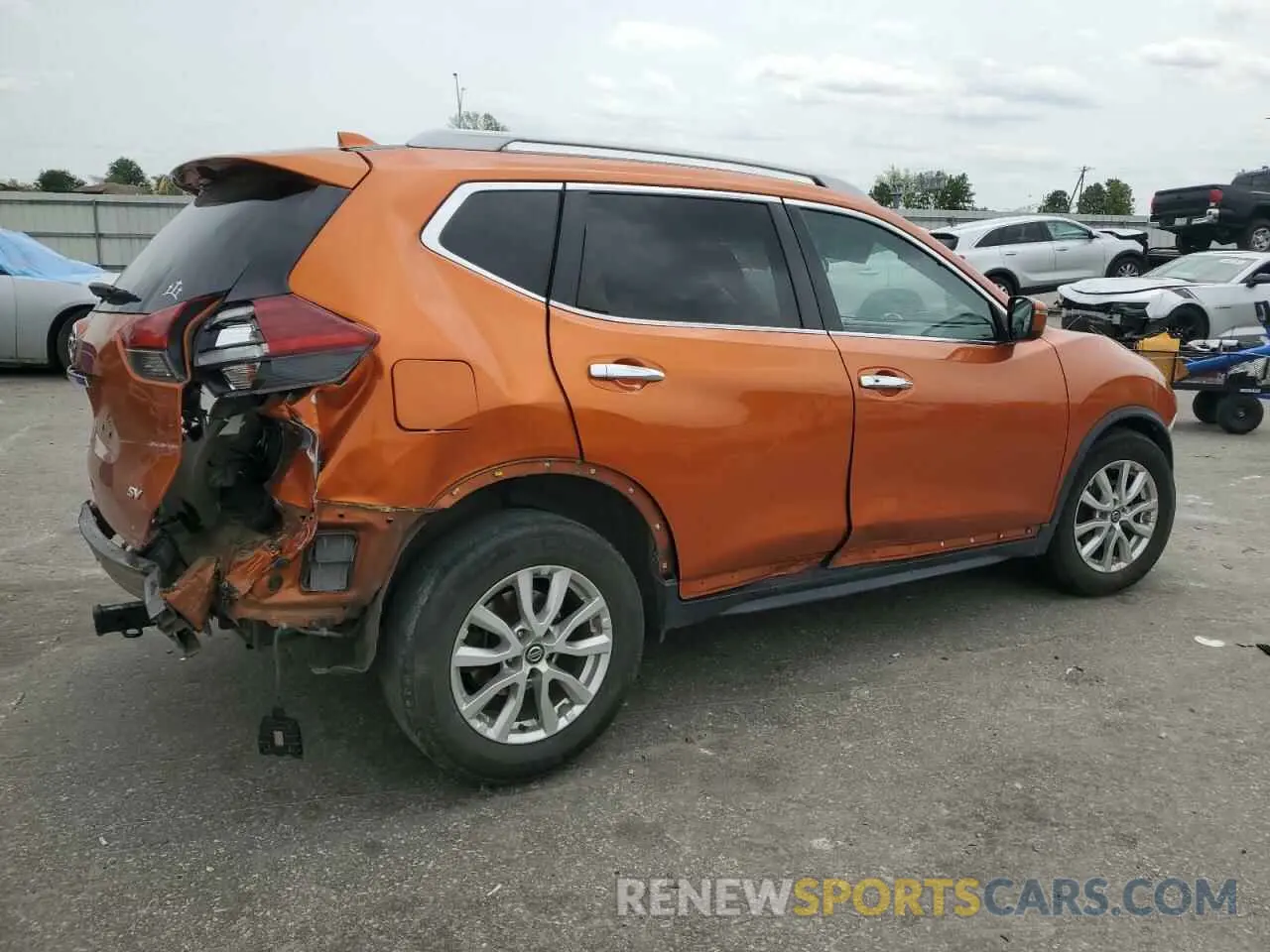 3 fotografías del automóvil dañado 5N1AT2MT4KC702461 NISSAN ROGUE 2019