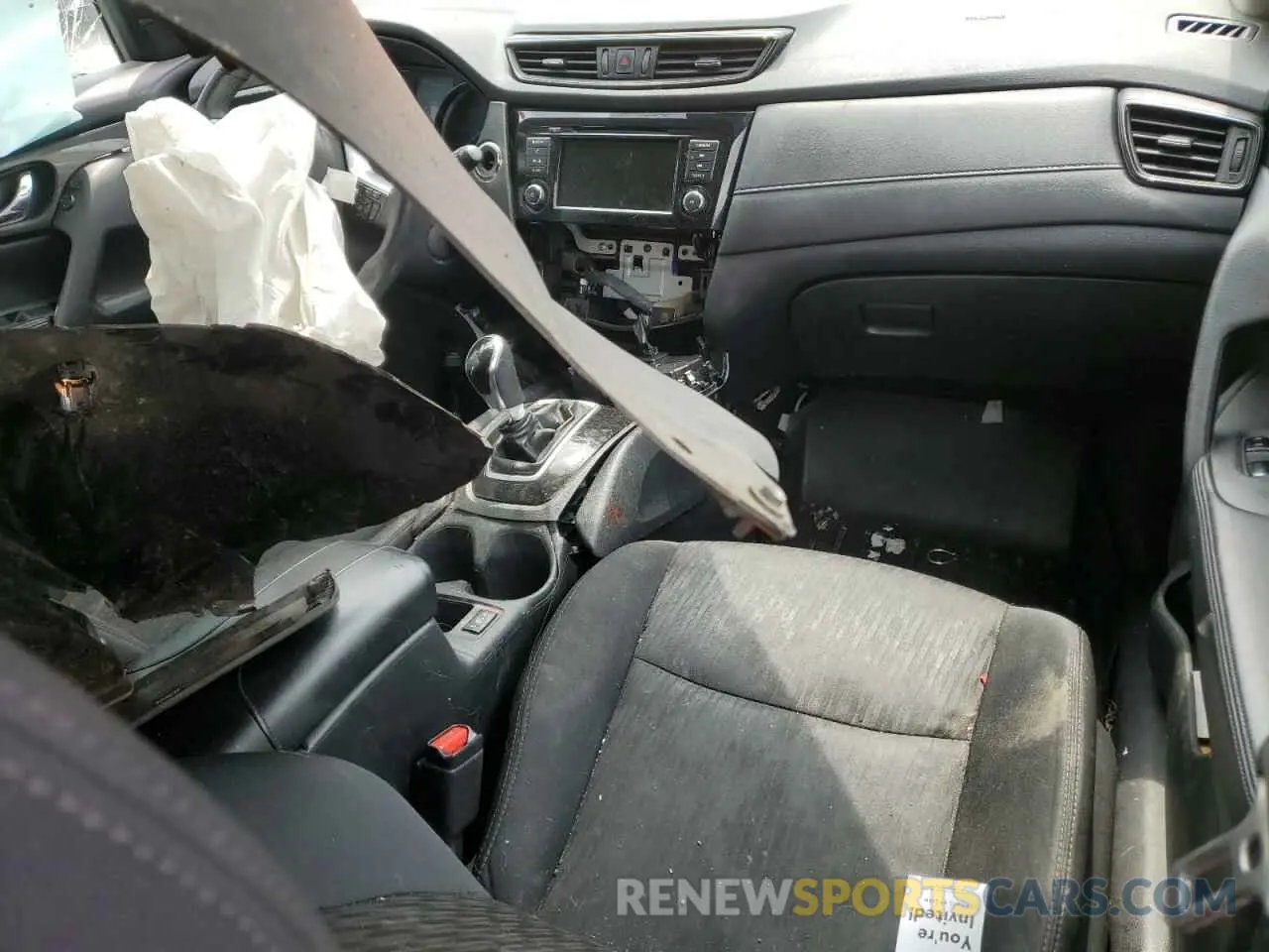 8 fotografías del automóvil dañado 5N1AT2MT4KC702461 NISSAN ROGUE 2019