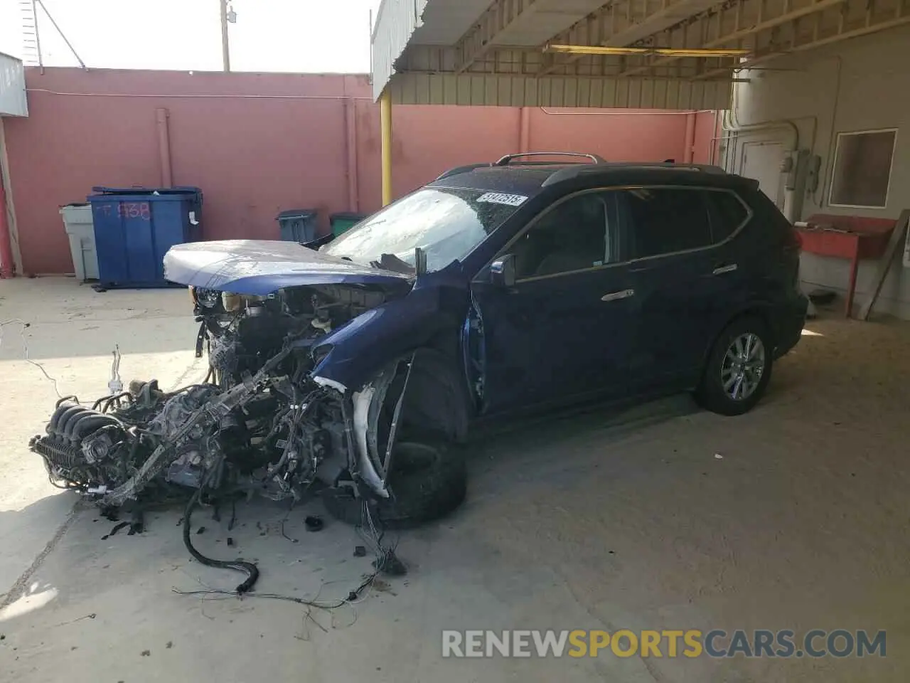 1 fotografías del automóvil dañado 5N1AT2MT4KC702962 NISSAN ROGUE 2019