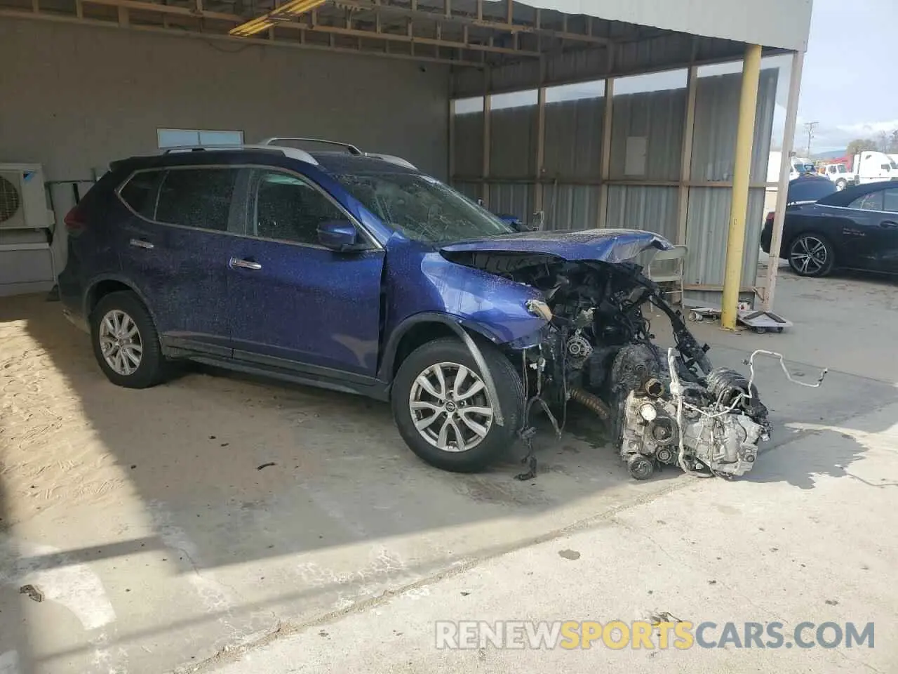 4 fotografías del automóvil dañado 5N1AT2MT4KC702962 NISSAN ROGUE 2019