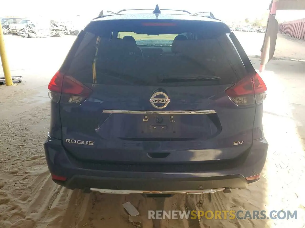 6 fotografías del automóvil dañado 5N1AT2MT4KC702962 NISSAN ROGUE 2019