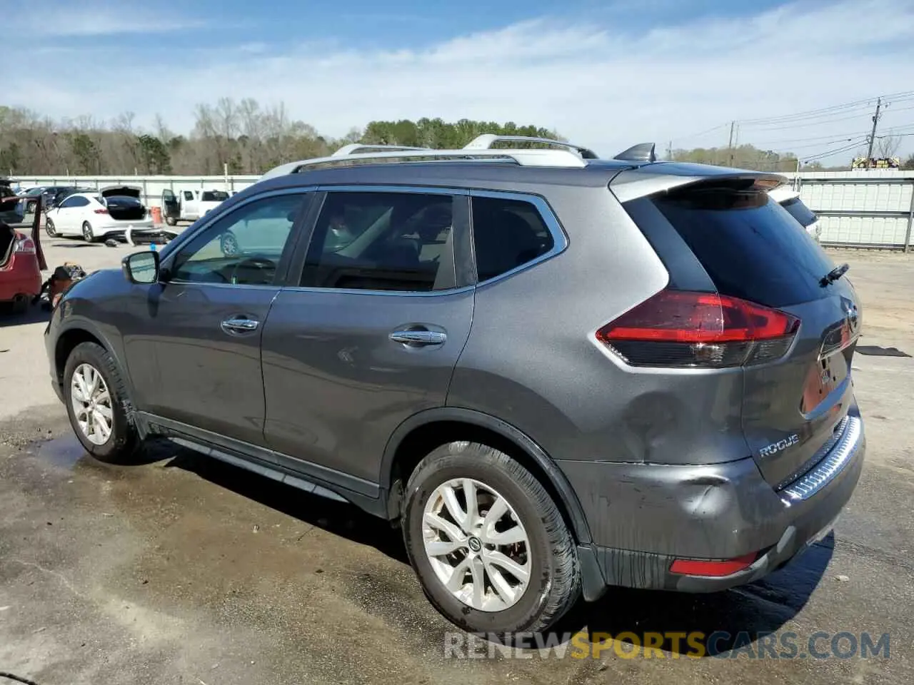 2 fotografías del automóvil dañado 5N1AT2MT4KC810403 NISSAN ROGUE 2019