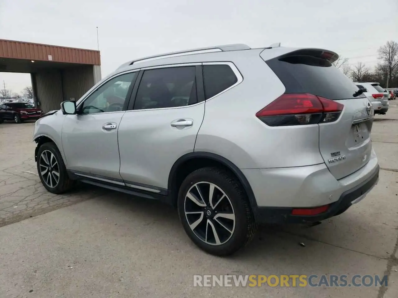 2 fotografías del automóvil dañado 5N1AT2MT4KC818484 NISSAN ROGUE 2019