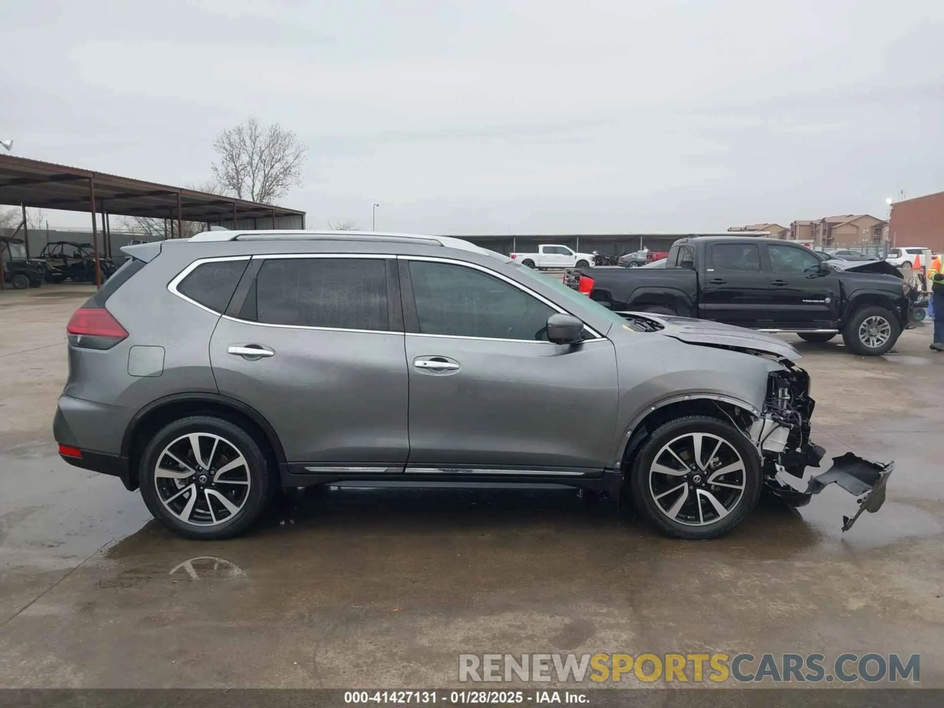 14 fotografías del automóvil dañado 5N1AT2MT4KC840744 NISSAN ROGUE 2019