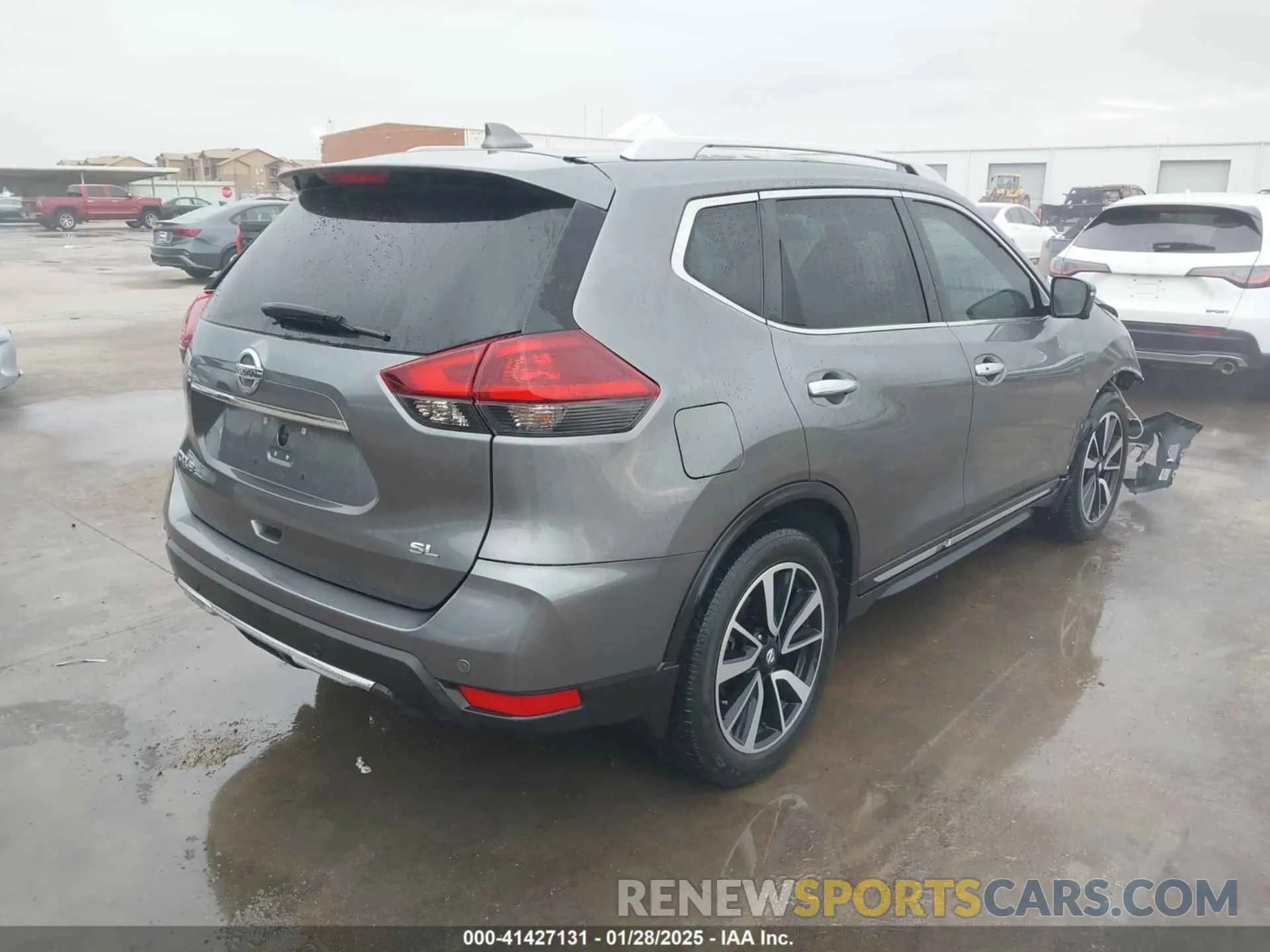 4 fotografías del automóvil dañado 5N1AT2MT4KC840744 NISSAN ROGUE 2019
