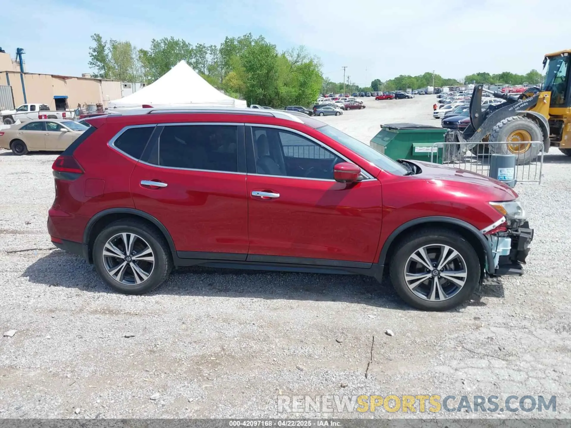 14 fotografías del automóvil dañado 5N1AT2MT5KC726445 NISSAN ROGUE 2019