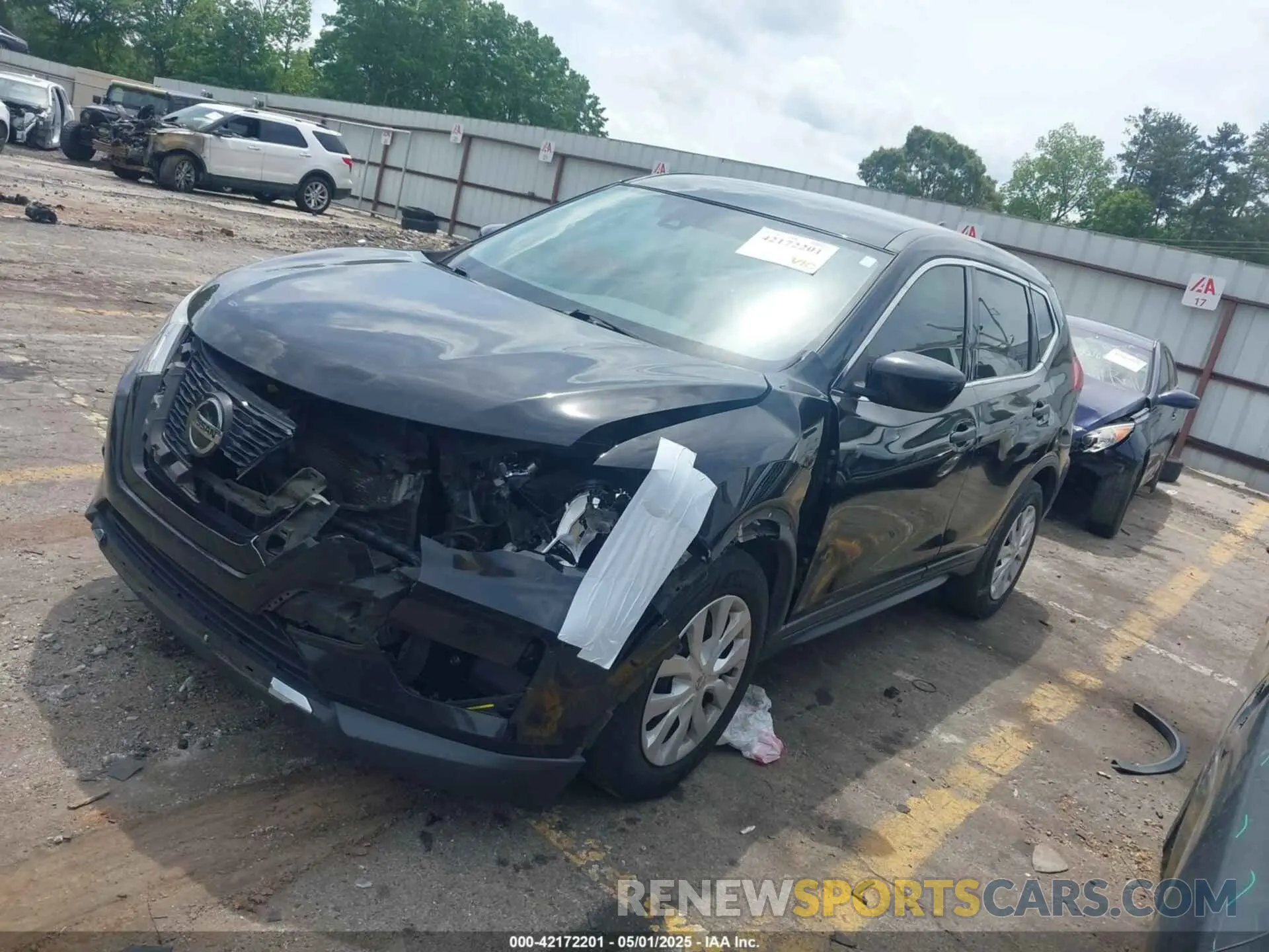 2 fotografías del automóvil dañado 5N1AT2MT5KC789772 NISSAN ROGUE 2019