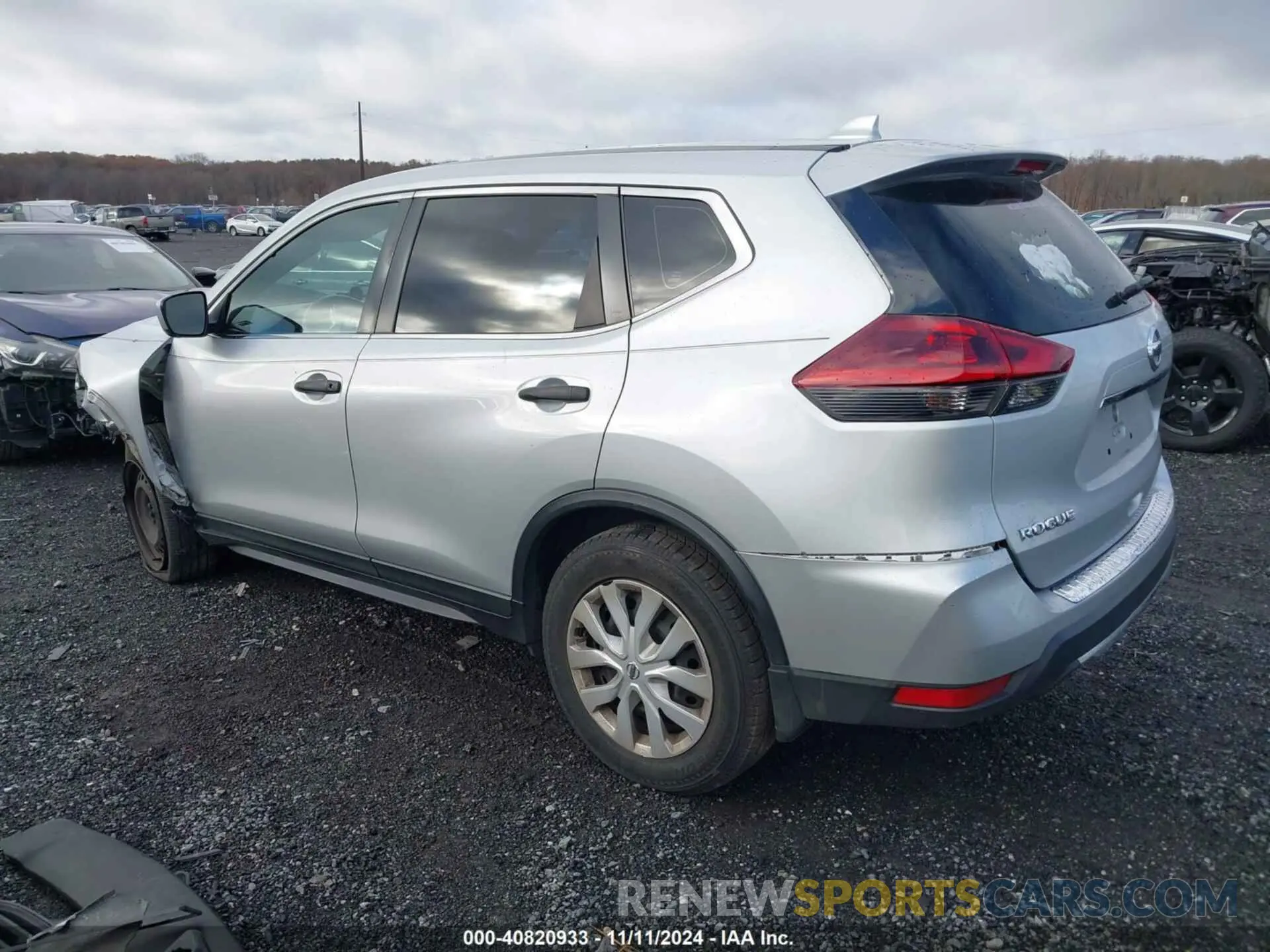 3 fotografías del automóvil dañado 5N1AT2MT5KC790694 NISSAN ROGUE 2019