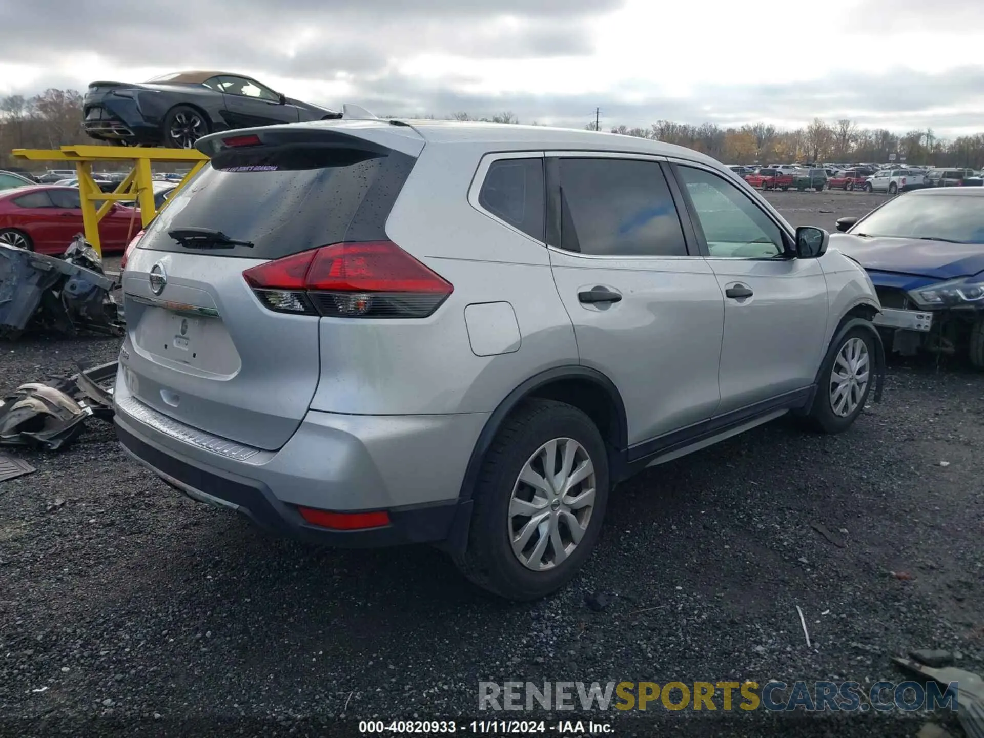 4 fotografías del automóvil dañado 5N1AT2MT5KC790694 NISSAN ROGUE 2019