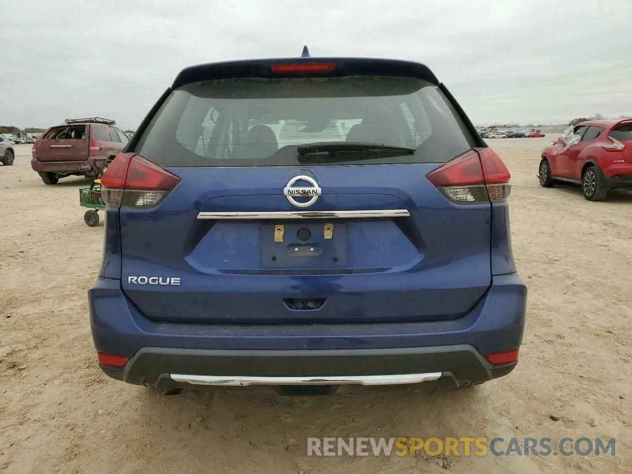 6 fotografías del automóvil dañado 5N1AT2MT5KC811916 NISSAN ROGUE 2019
