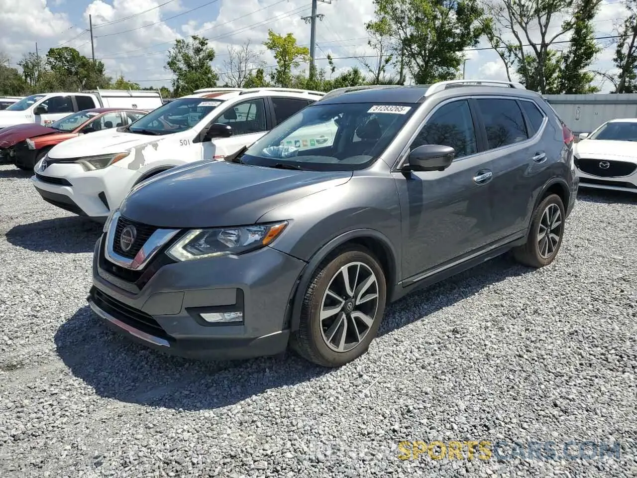 1 fotografías del automóvil dañado 5N1AT2MT5KC818171 NISSAN ROGUE 2019