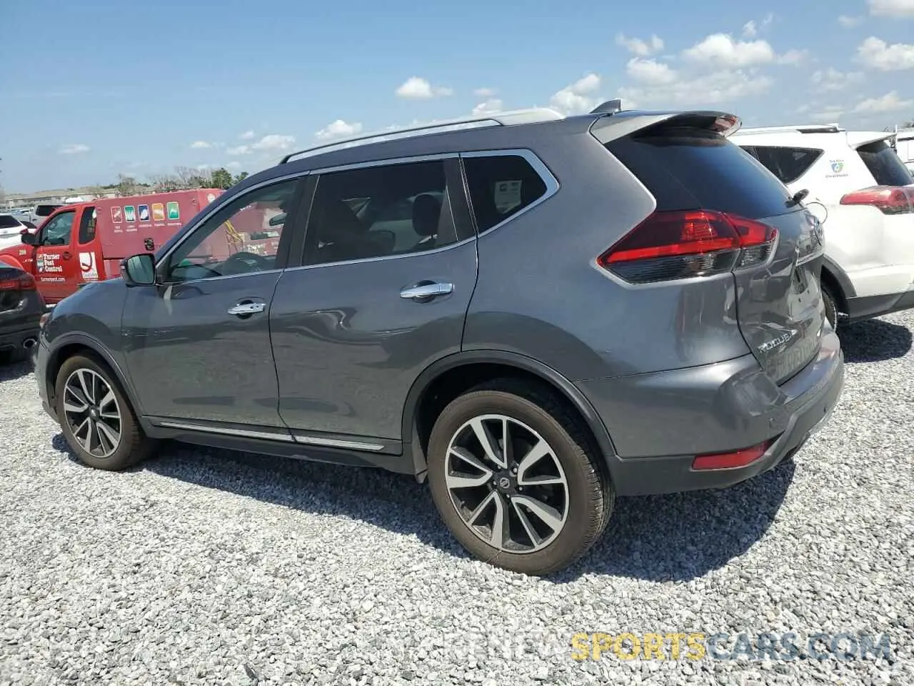 2 fotografías del automóvil dañado 5N1AT2MT5KC818171 NISSAN ROGUE 2019