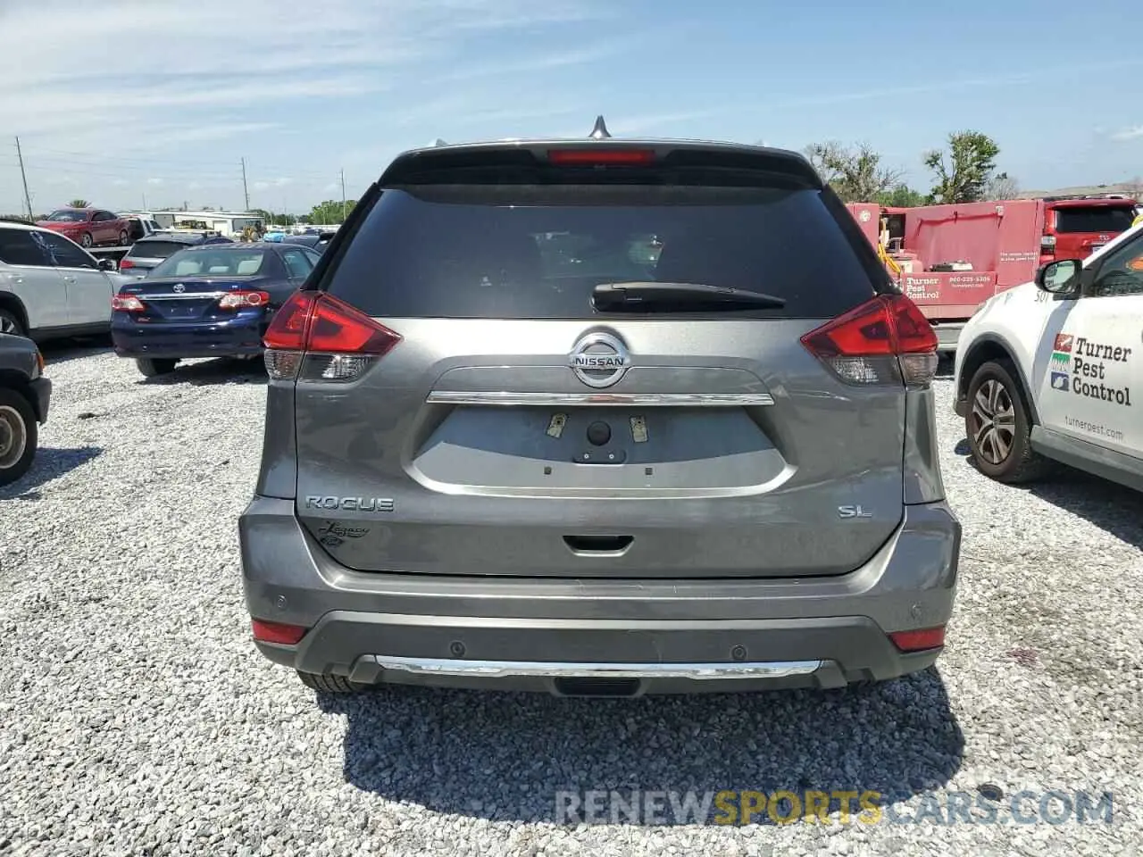 6 fotografías del automóvil dañado 5N1AT2MT5KC818171 NISSAN ROGUE 2019