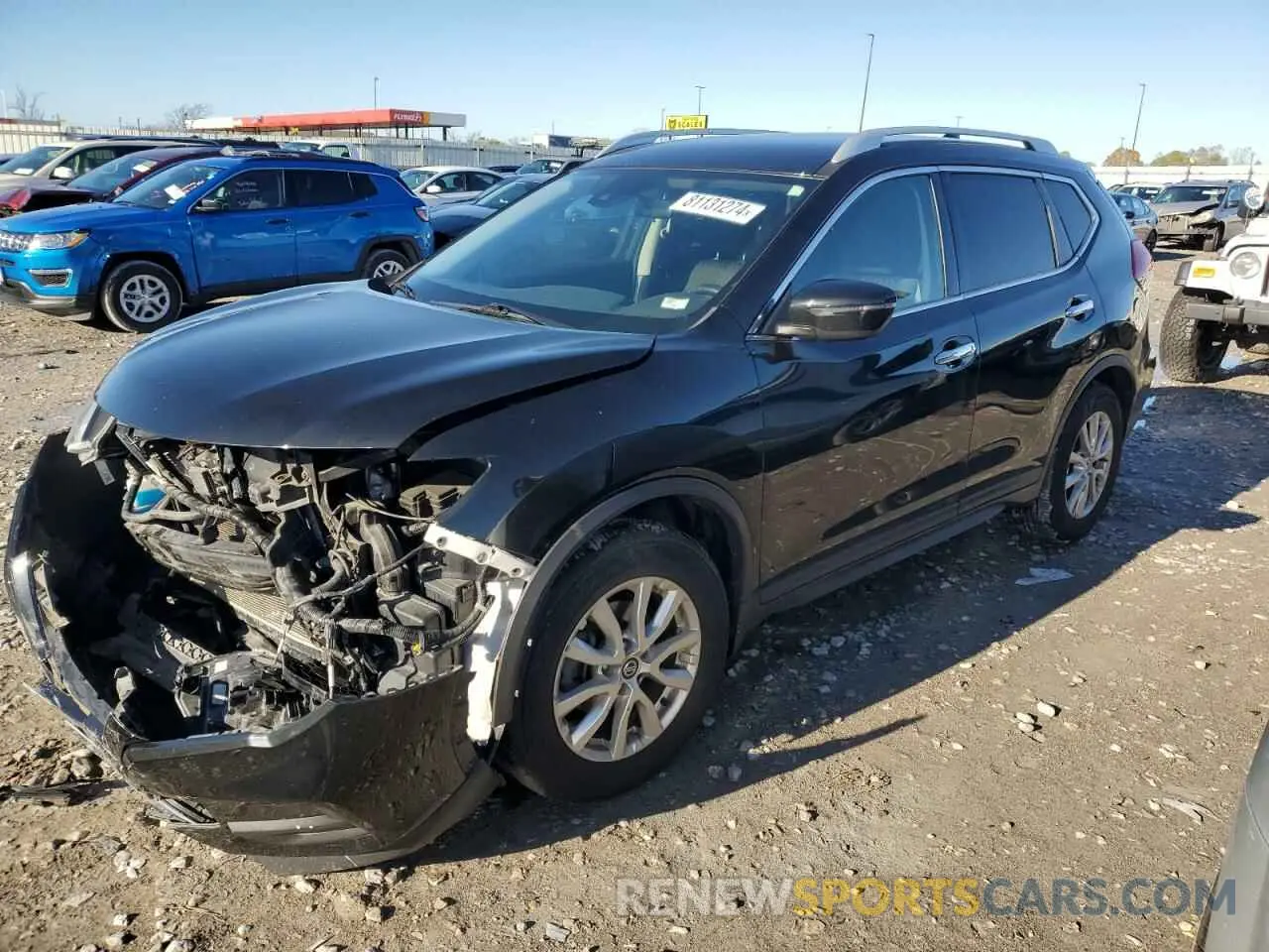 1 fotografías del automóvil dañado 5N1AT2MT5KC821264 NISSAN ROGUE 2019