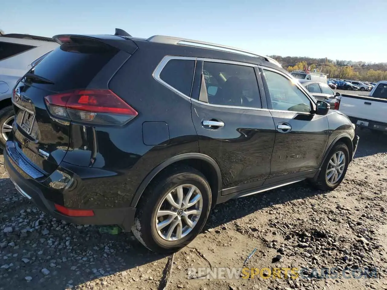 3 fotografías del automóvil dañado 5N1AT2MT5KC821264 NISSAN ROGUE 2019
