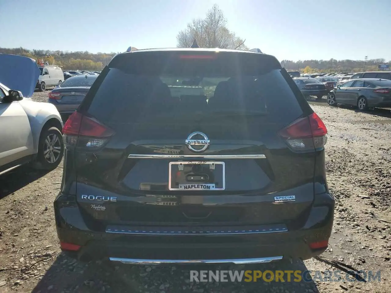 6 fotografías del automóvil dañado 5N1AT2MT5KC821264 NISSAN ROGUE 2019