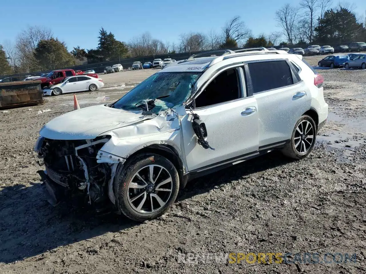 1 fotografías del automóvil dañado 5N1AT2MT5KC825413 NISSAN ROGUE 2019