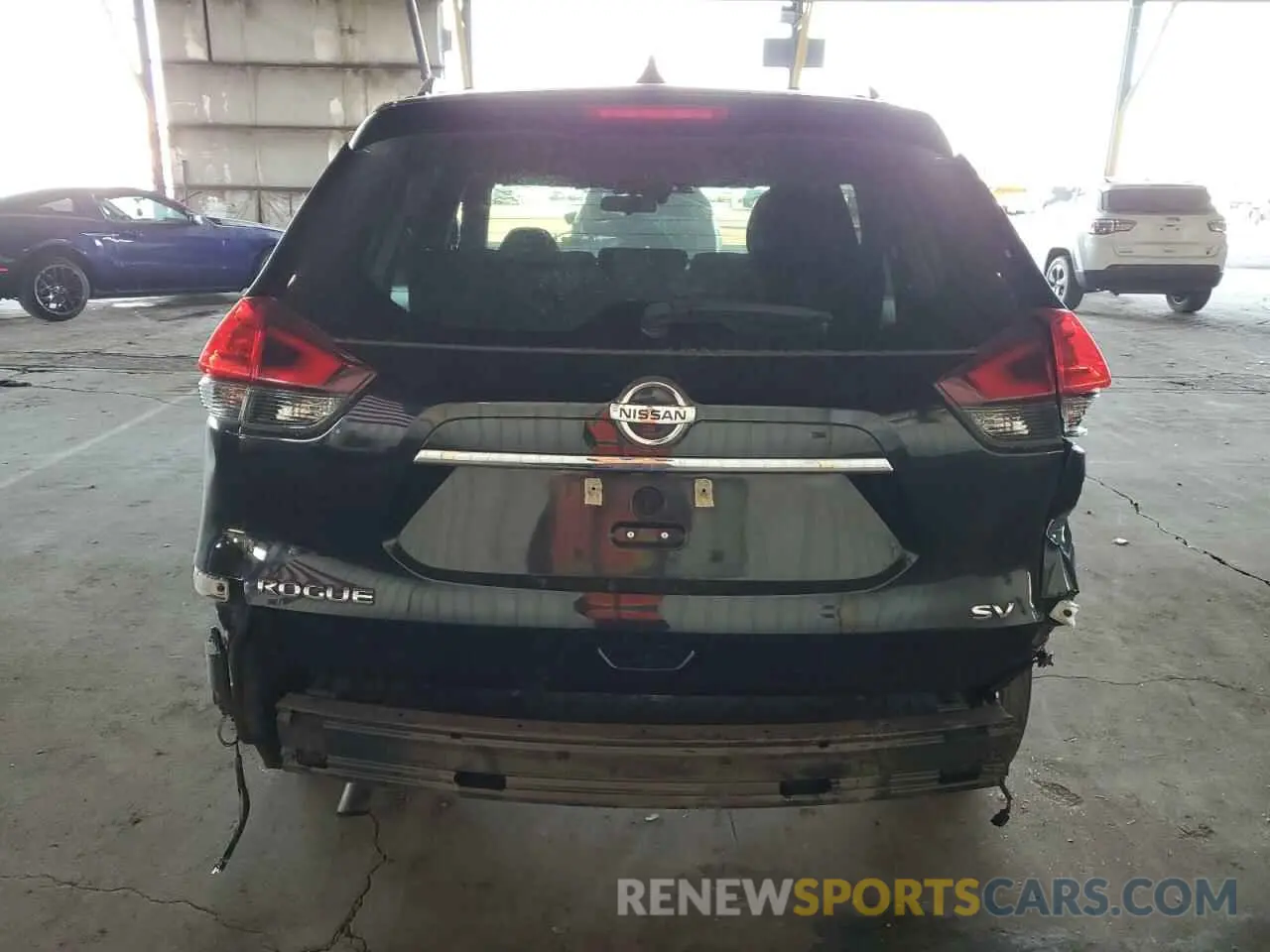 6 fotografías del automóvil dañado 5N1AT2MT6KC703918 NISSAN ROGUE 2019