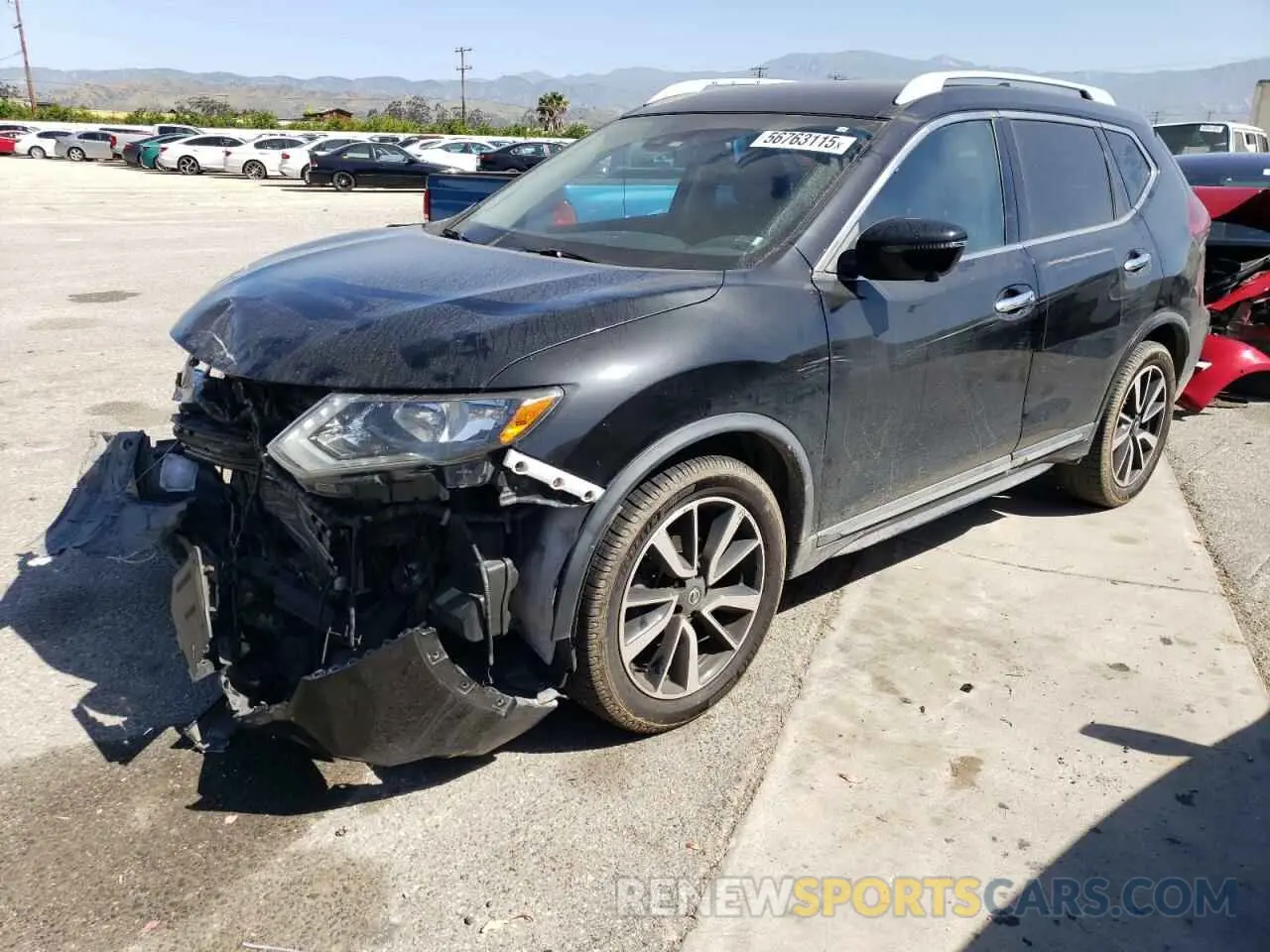 1 fotografías del automóvil dañado 5N1AT2MT6KC761866 NISSAN ROGUE 2019