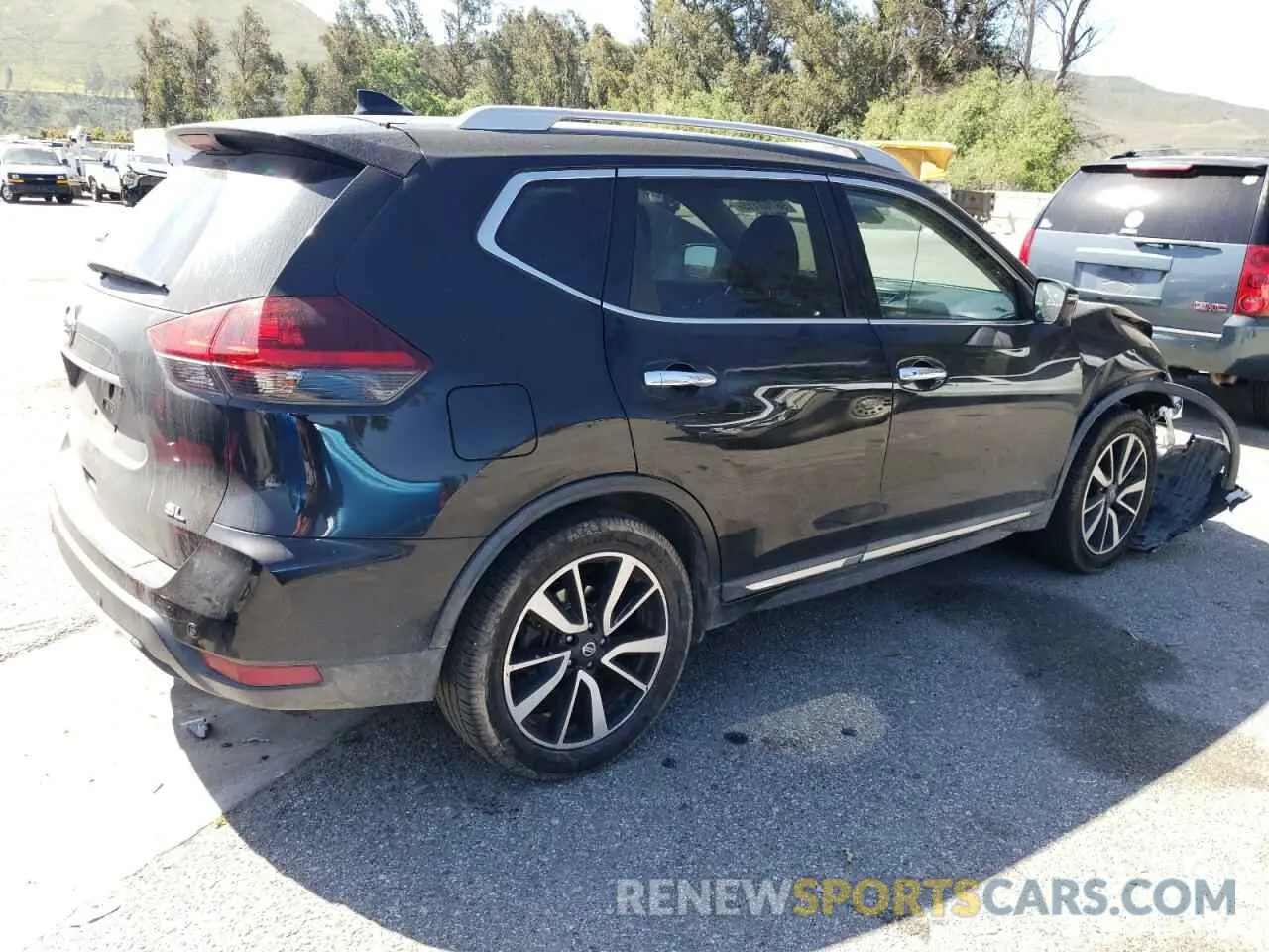 3 fotografías del automóvil dañado 5N1AT2MT6KC761866 NISSAN ROGUE 2019